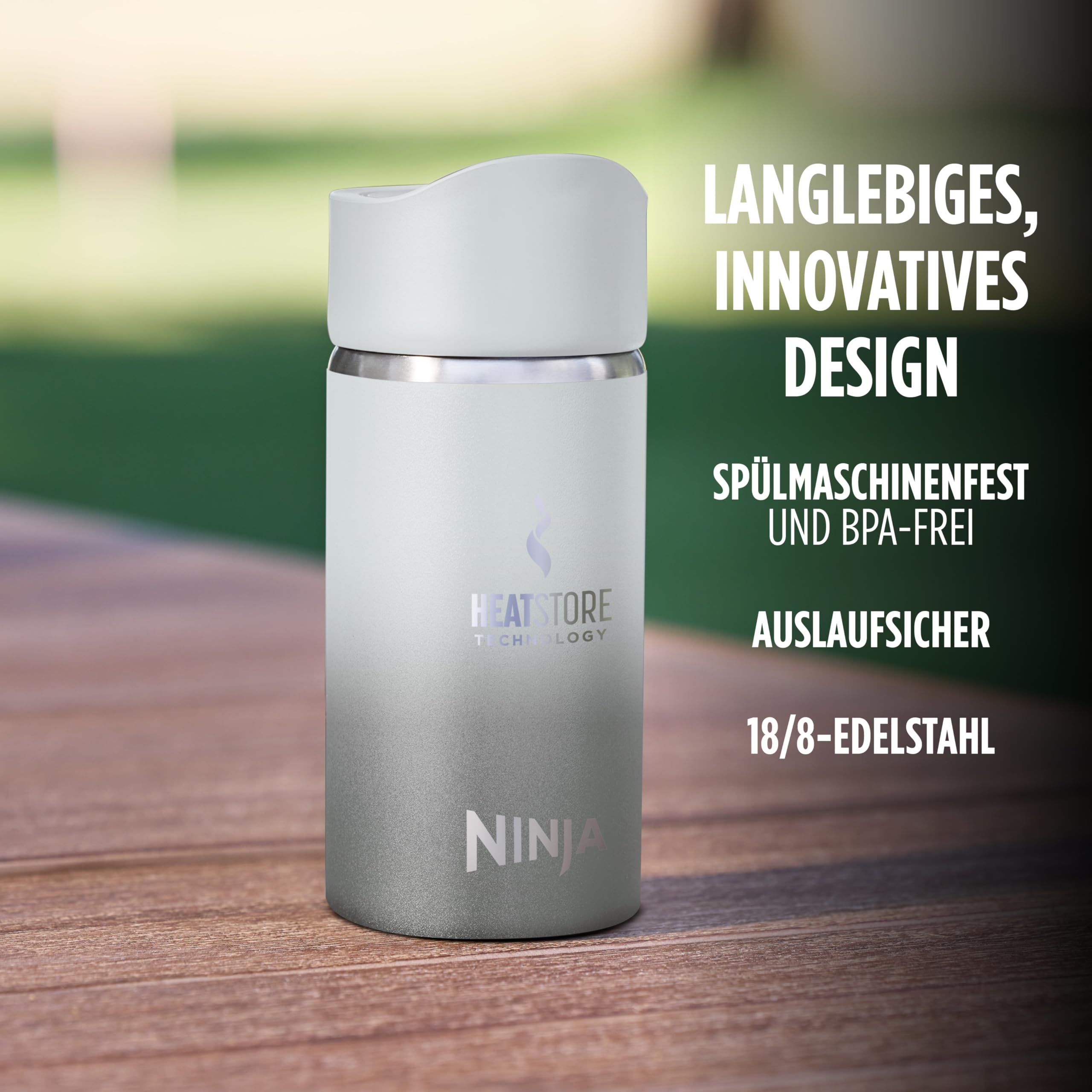 Ninja 300 ml Sip Perfect Trinkflasche für Heißgetränke
