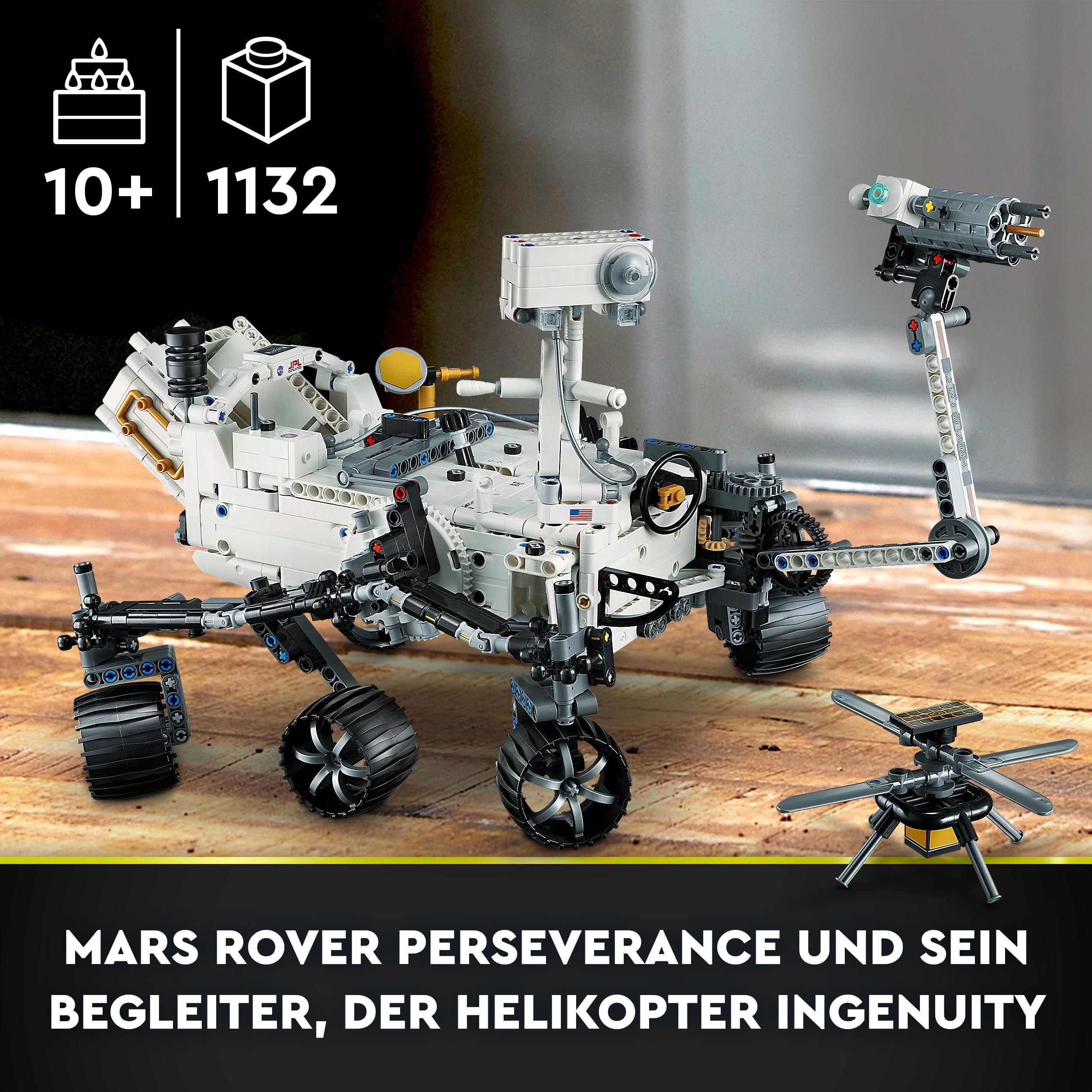 LEGO 42158 Technic NASA Mars-Rover Perserverance Weltraum Spielzeug Set