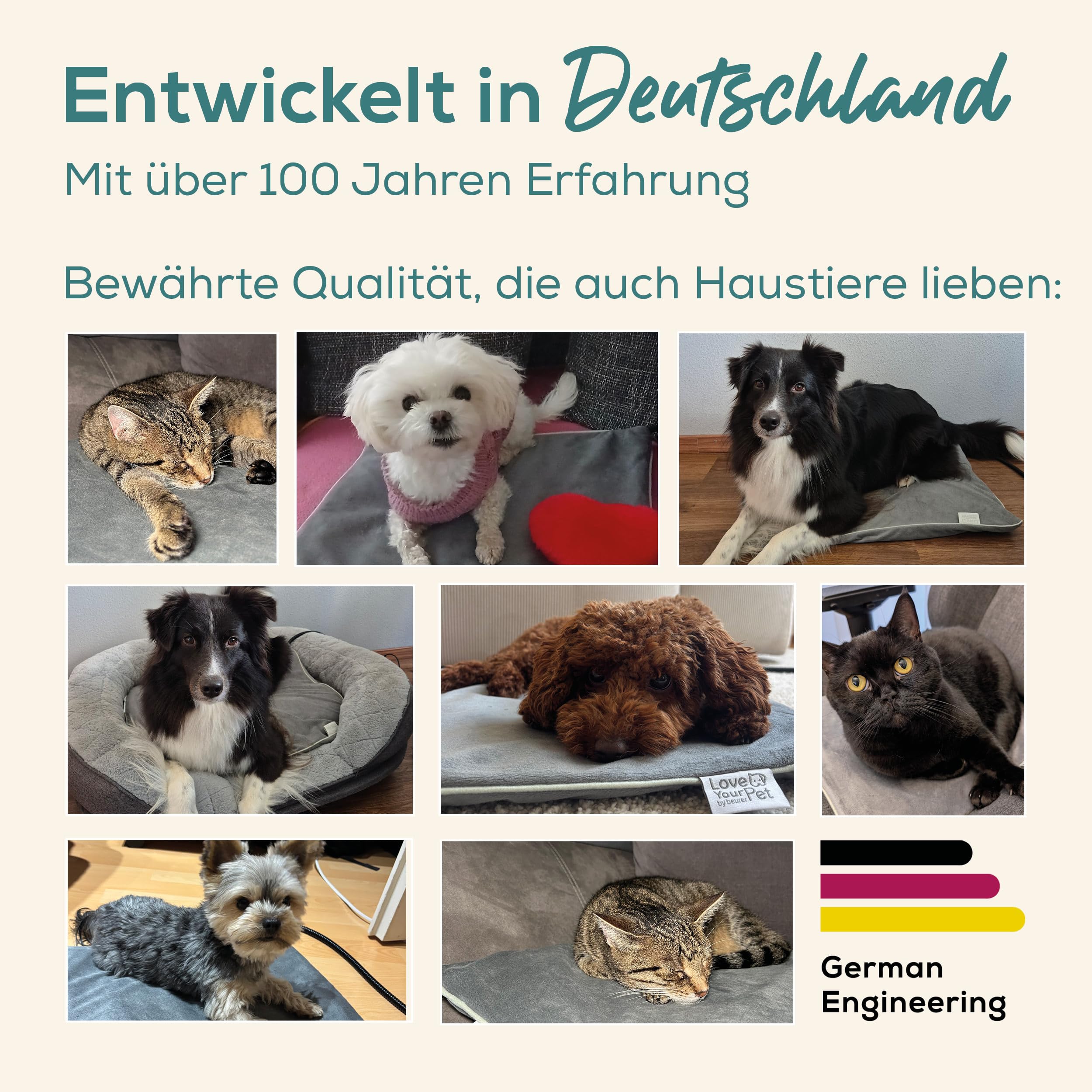 Beurer Love Your Pet Heizmatte L Sammy für Hunde und Katzen