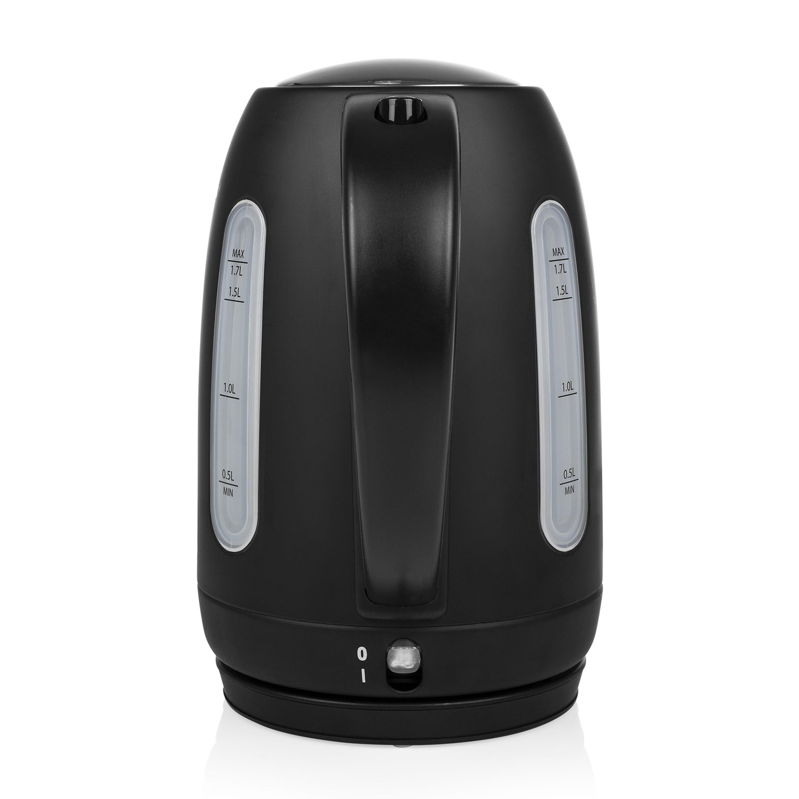 PRINCESS 236032 Schwarzer Stahl-Wasserkocher Edelstahl