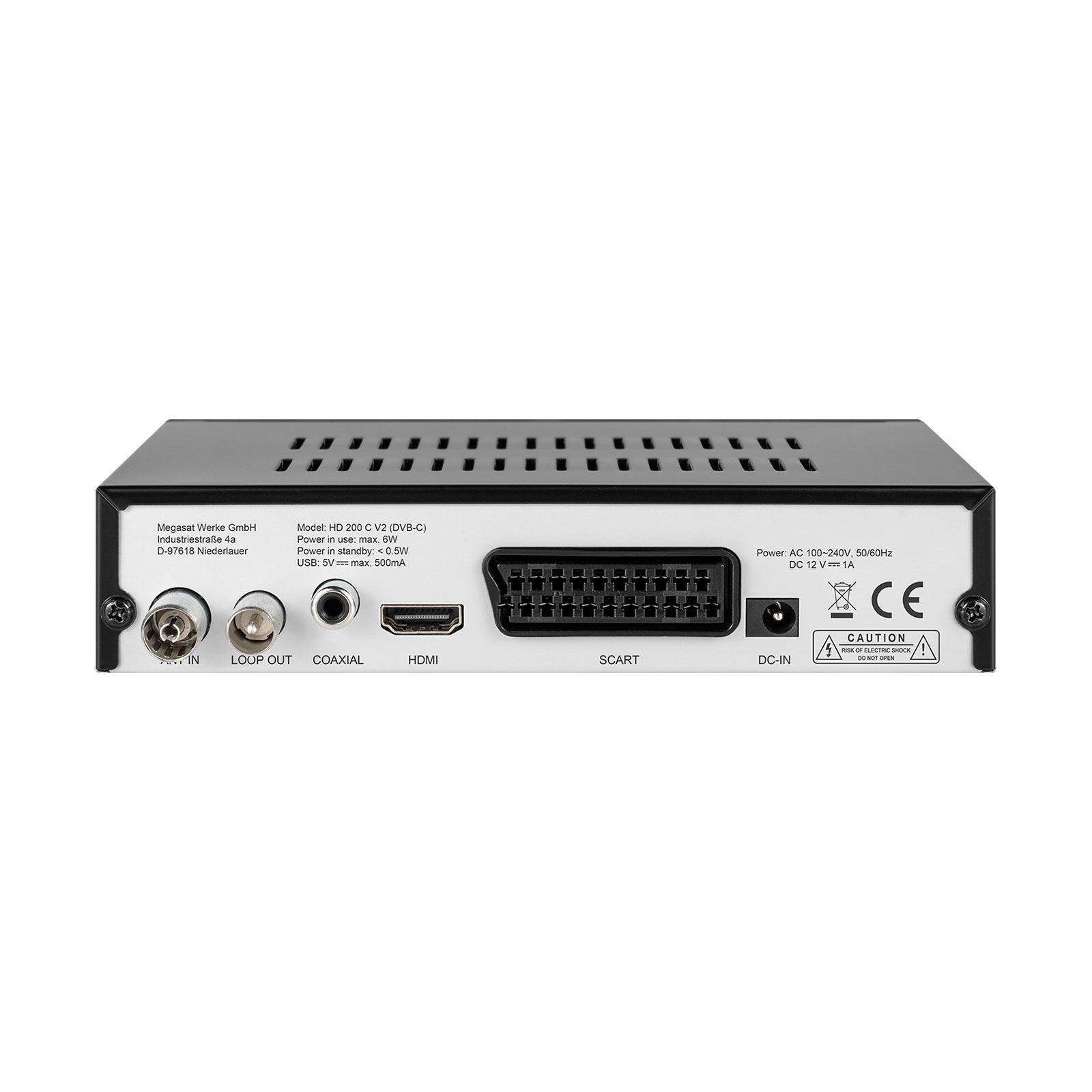 MEGASAT HD 200 C V2 DVB-C