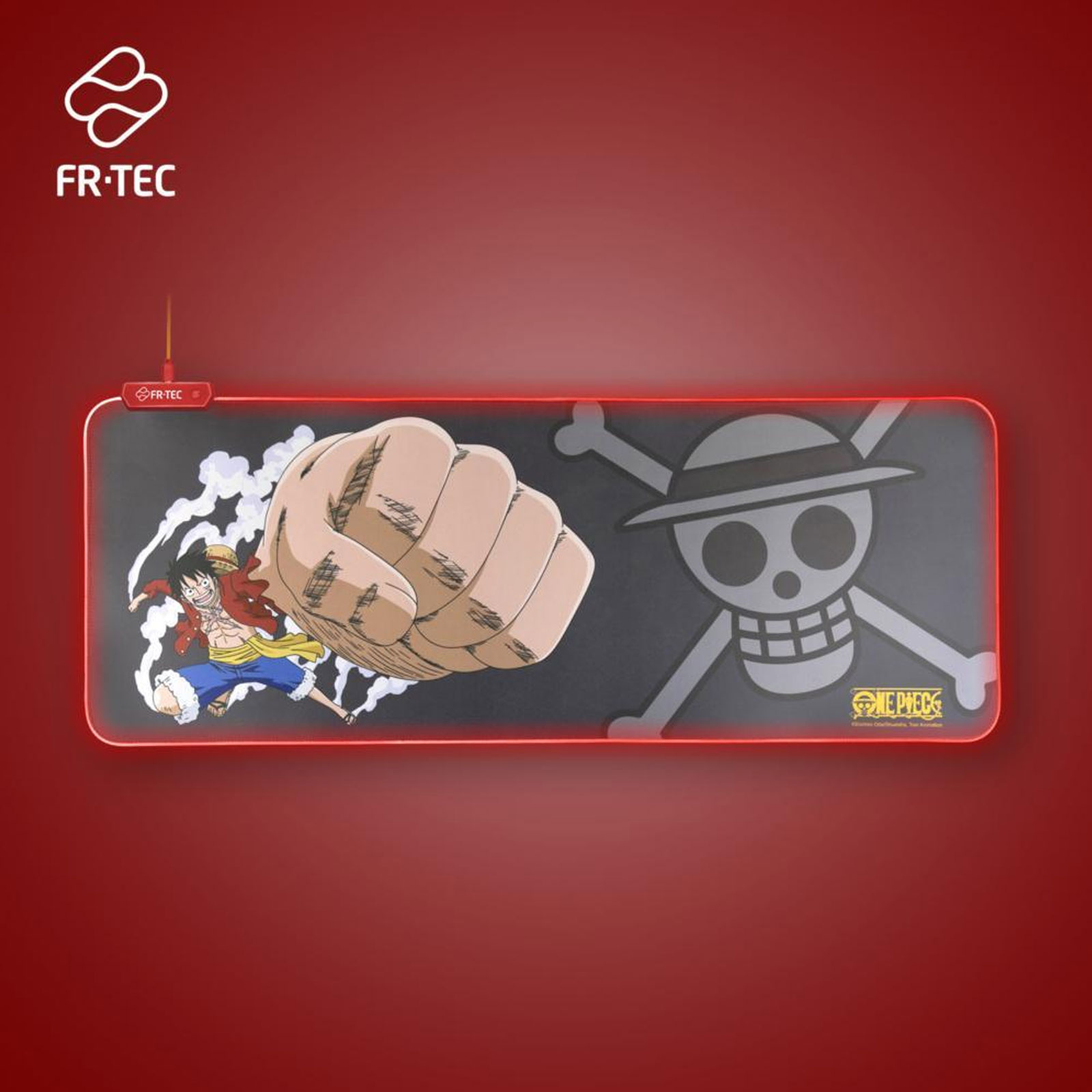 FR-TEC One Piece Luffy RGB XXL Gaming-Mauspad