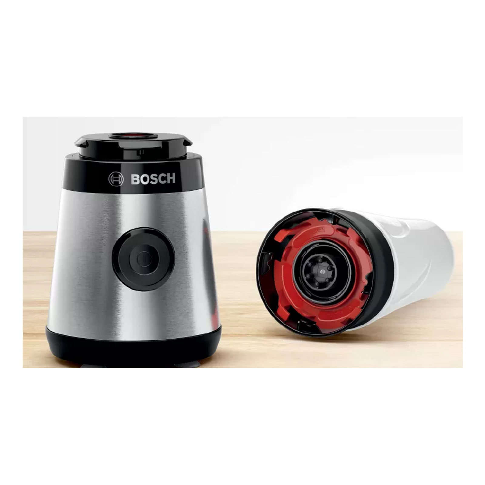 Bosch Standmixer, VitaPower Serie | 2, 450 W, Edelstahl MMB2111M