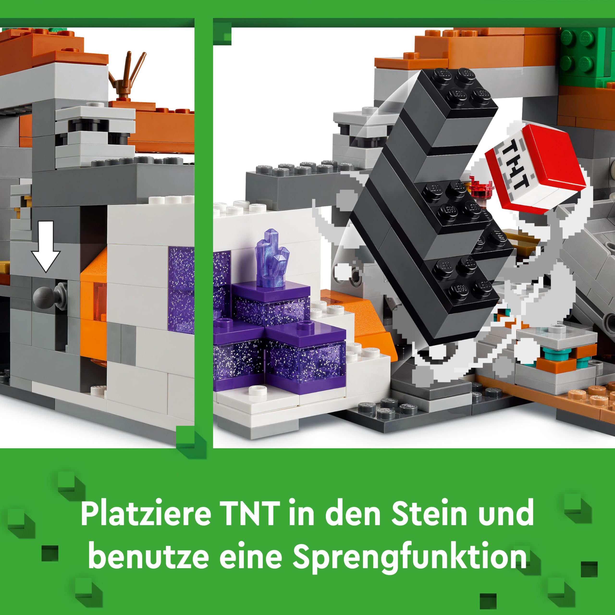 LEGO Minecraft Die Mine in den Badlands 21263