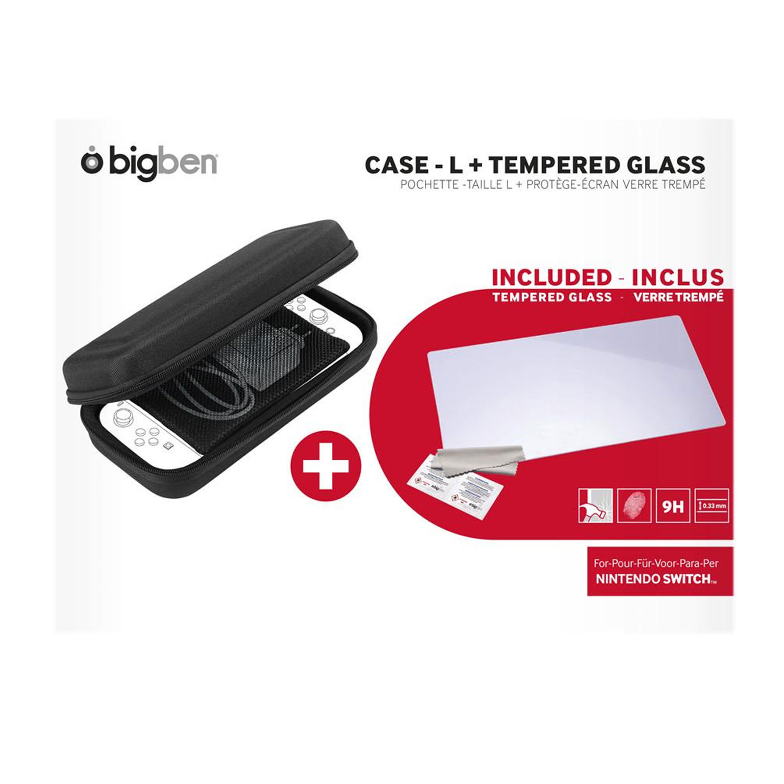 Bigben Classic Black SWITCH™ LITE Transporttasche