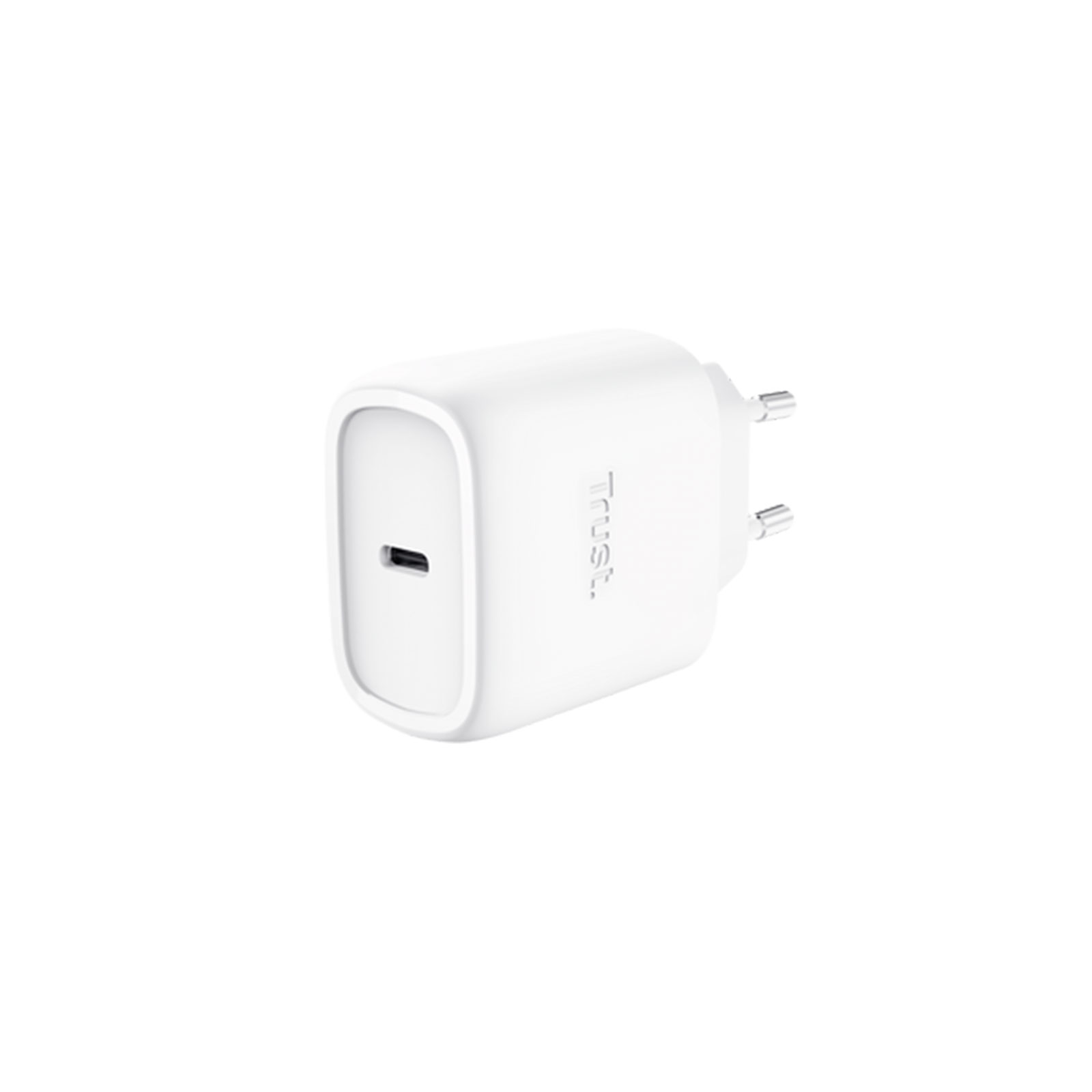 Trust Maxo USB-C-GaN-Ladegerät 45 W, Weiß (25522)