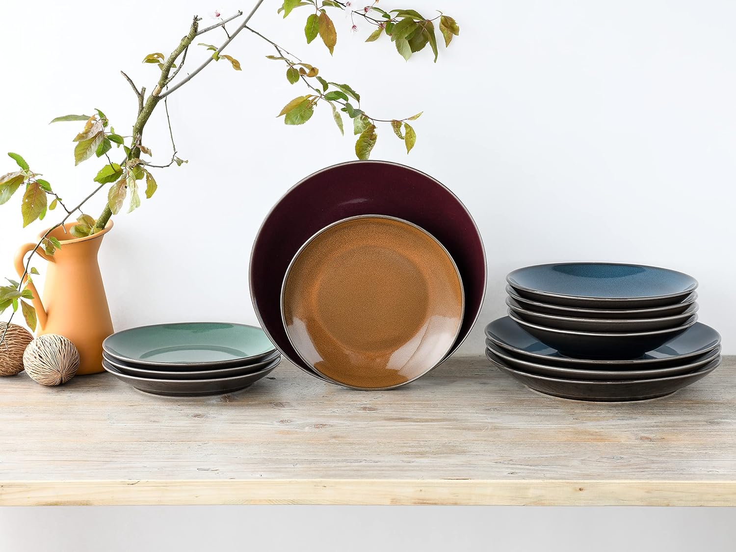 CreaTable, 23859, Serie MARRAKESCH Collection, Teller Set 12 teilig
