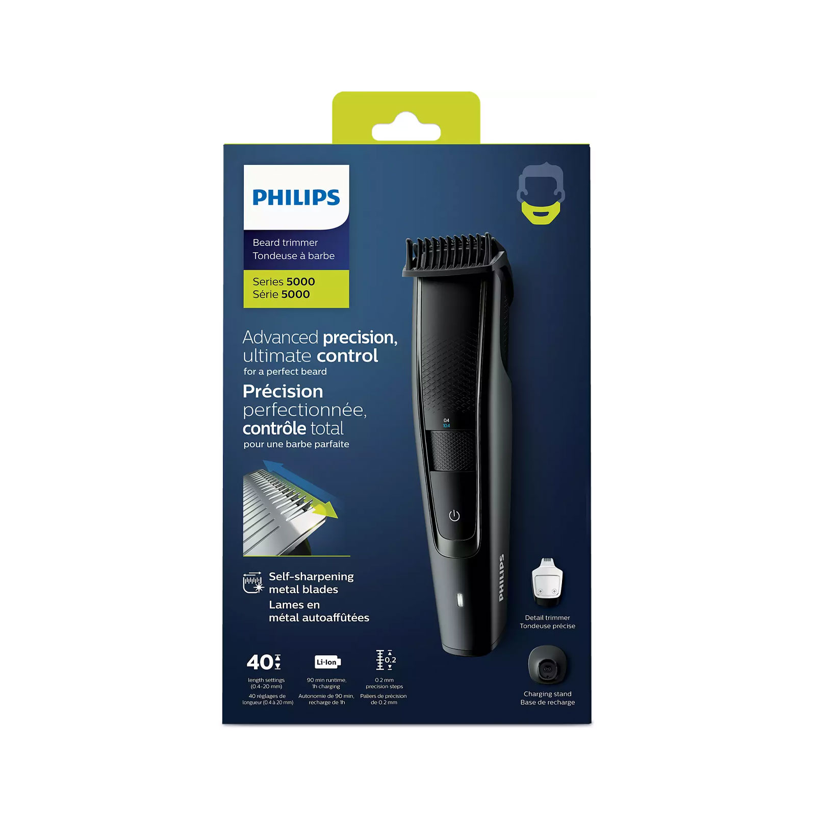 Philips Bartschneider Beardtrimmer Series 5000 BT5515/70