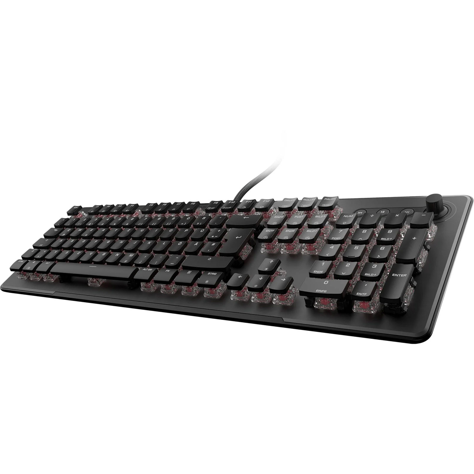 Turtle Beach Vulcan II Max optisch lineare Gaming-Tastatur, Schwarz (DE-Layout)