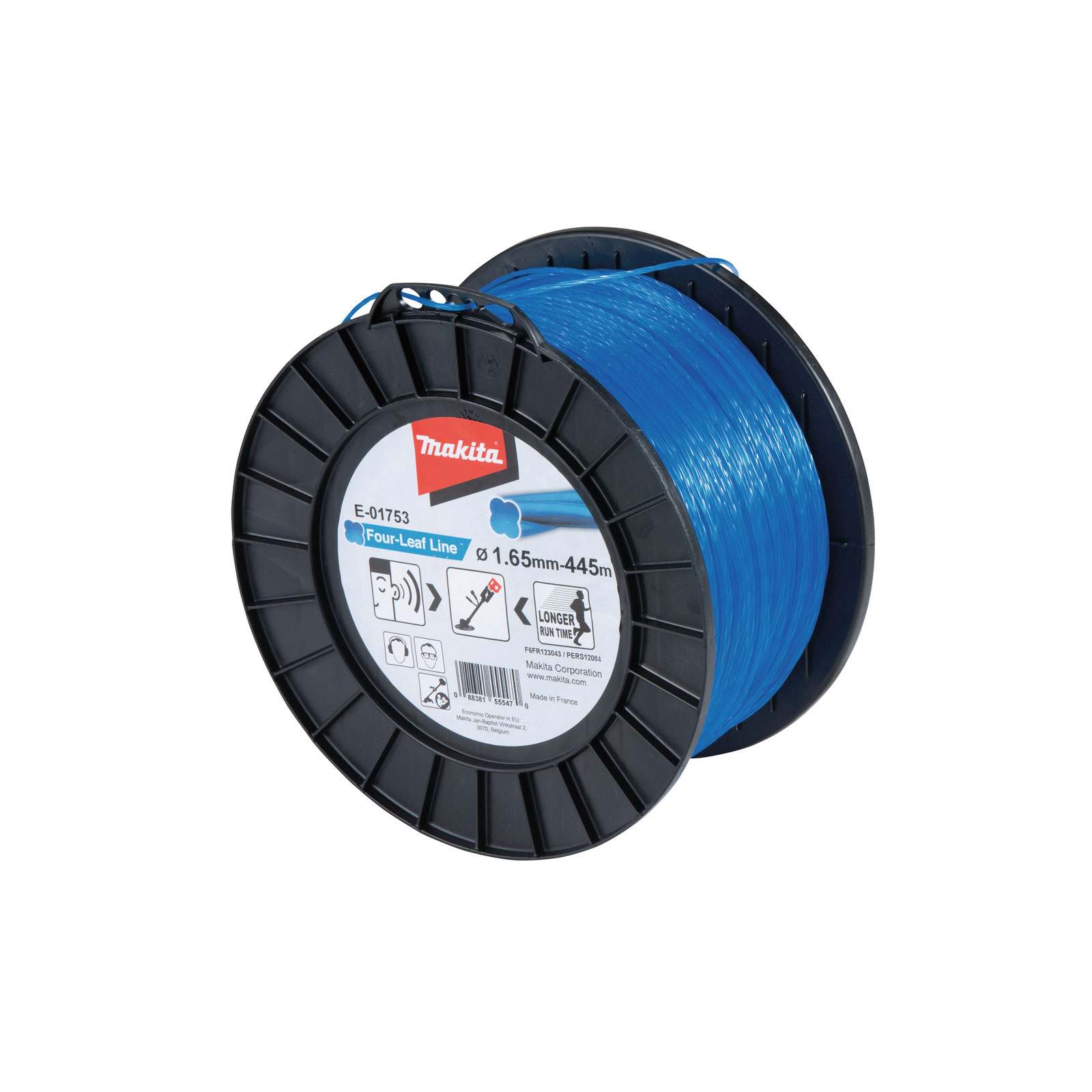 Makita Mähfaden Four Leaf 1,65mm Makita Mähfaden Four Leaf 1,65mm