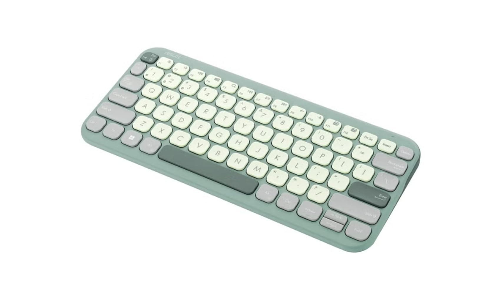 ASUS Marshmallow Tastatur KW100, QWERTZ DE Layout, kabellos