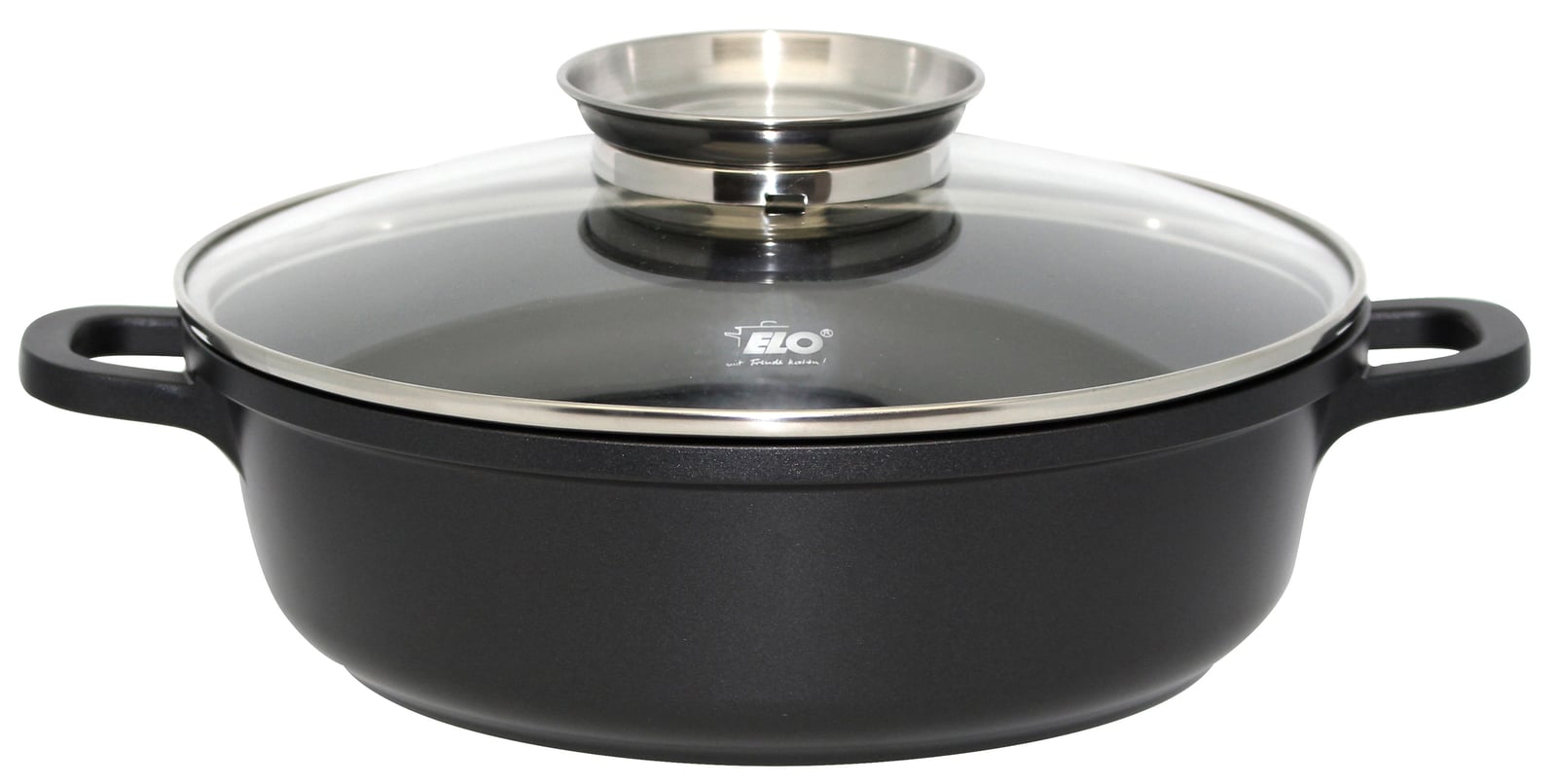 ELO Alucast Servierpfanne rund m. D. 32 cm ELODUR Select