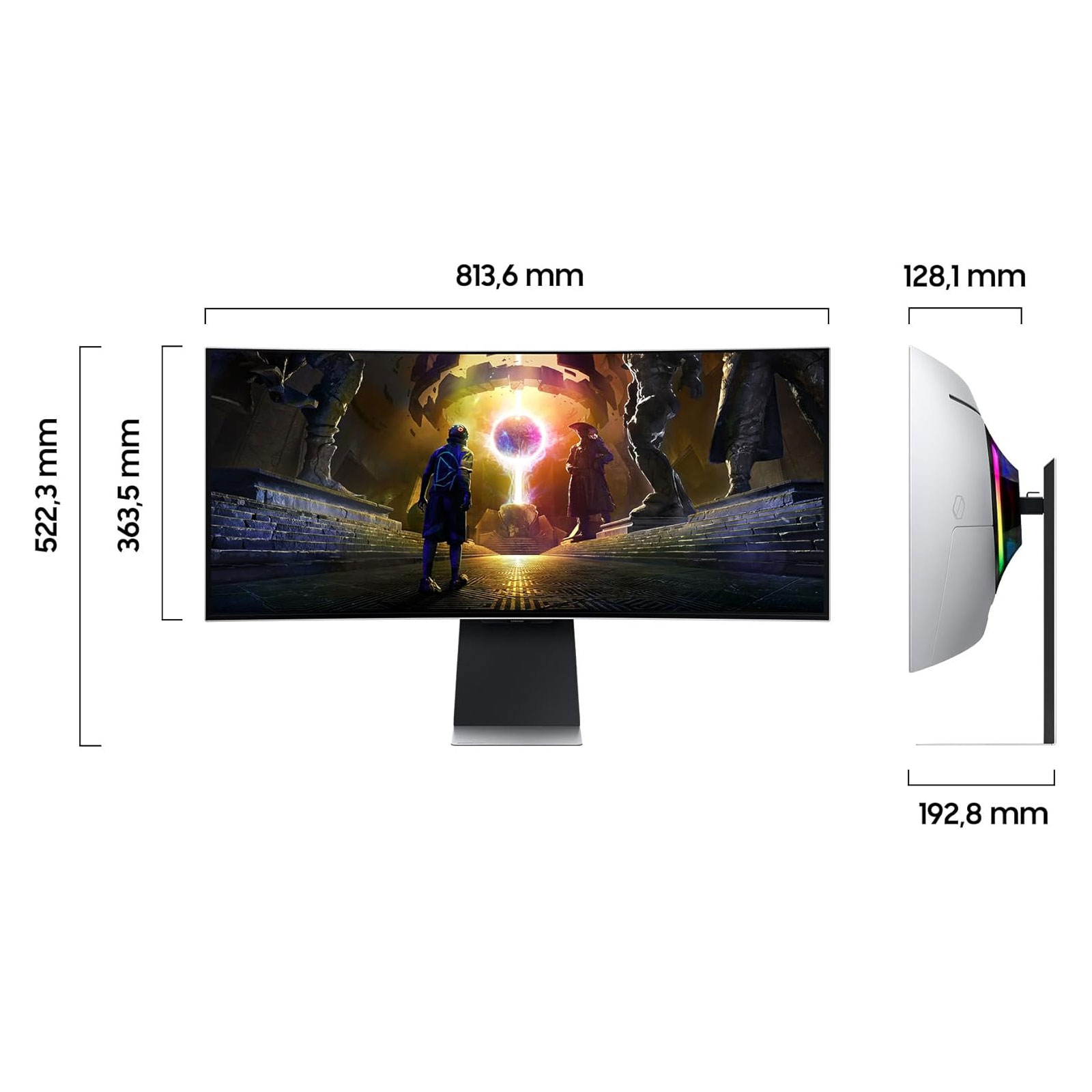 Samsung S34DG850SU Odyssey OLED G85SD Gaming Monitor Samsung S34DG850SU Odyssey OLED G85SD Gaming Monitor