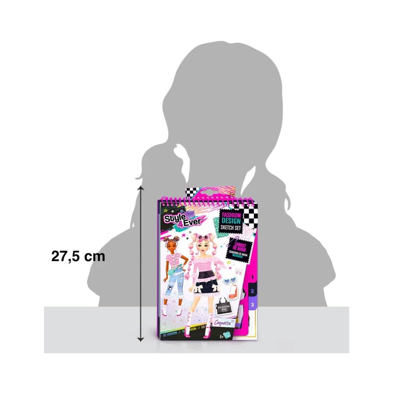 Canaltoys Fashion Designer Mini Sketchbook