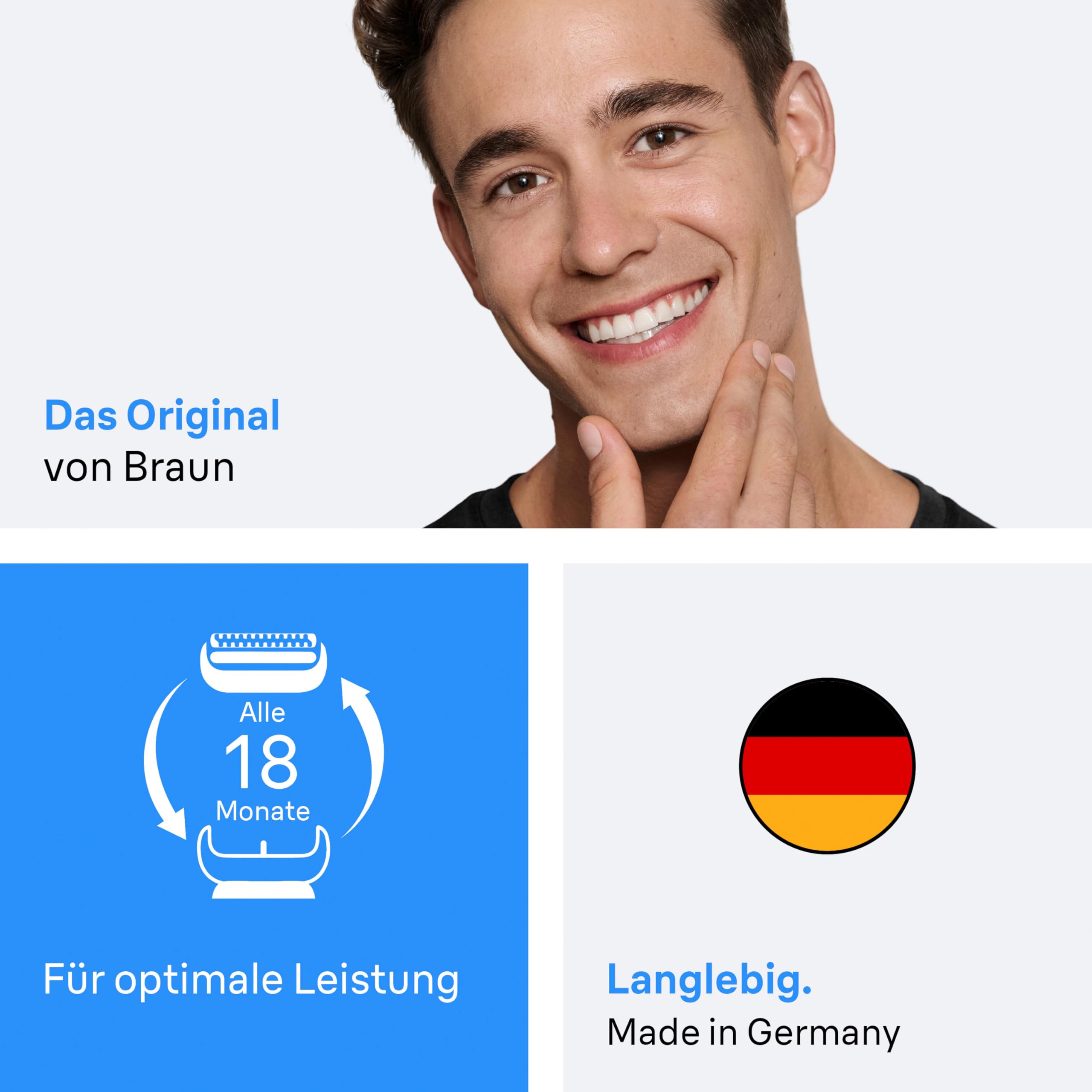 BRAUN Series 3 21B Scherkopf (kompatibel mit allen Series 3 Rasierern) BRAUN Series 3 21B Scherkopf (kompatibel mit allen Series 3 Rasierern)