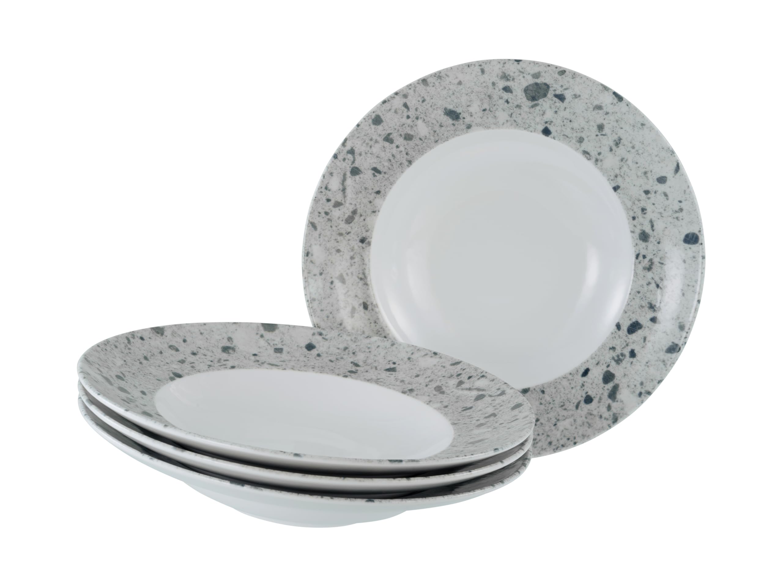 Creatable, 24722, Serie Stone Collection Florenz, 4-teiliges Geschirrset