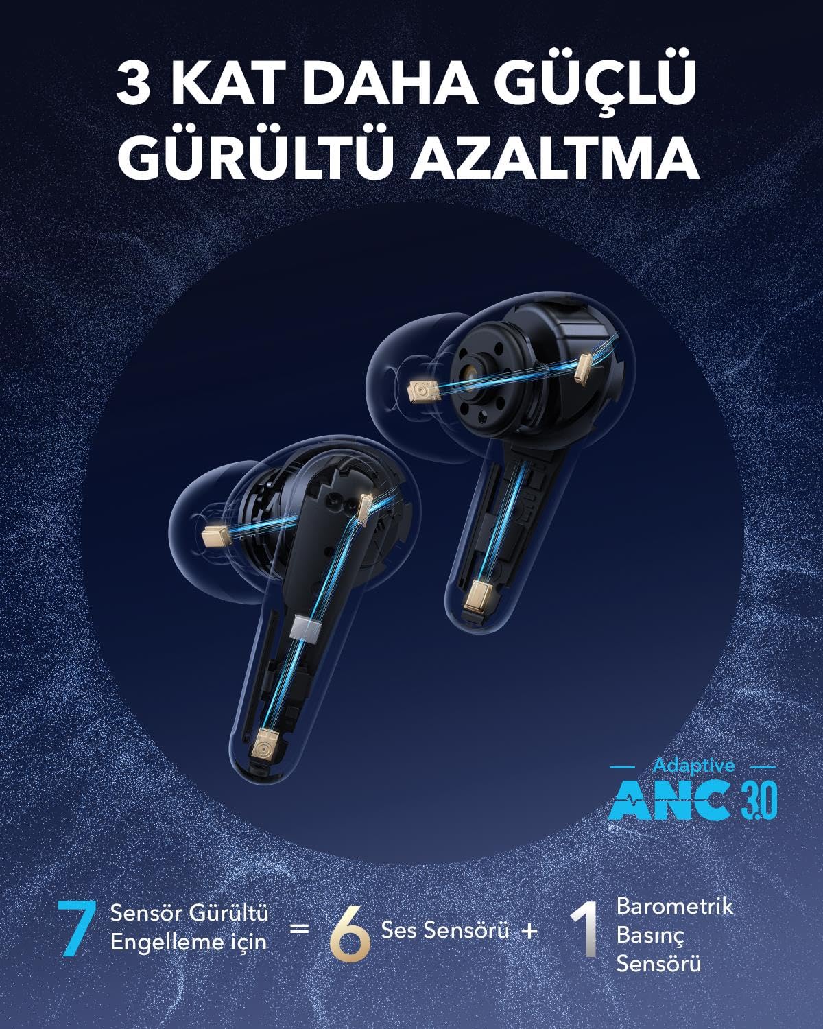 soundcore Liberty 4 Pro von Anker, Kabellose Noise Cancelling Kopfhörer