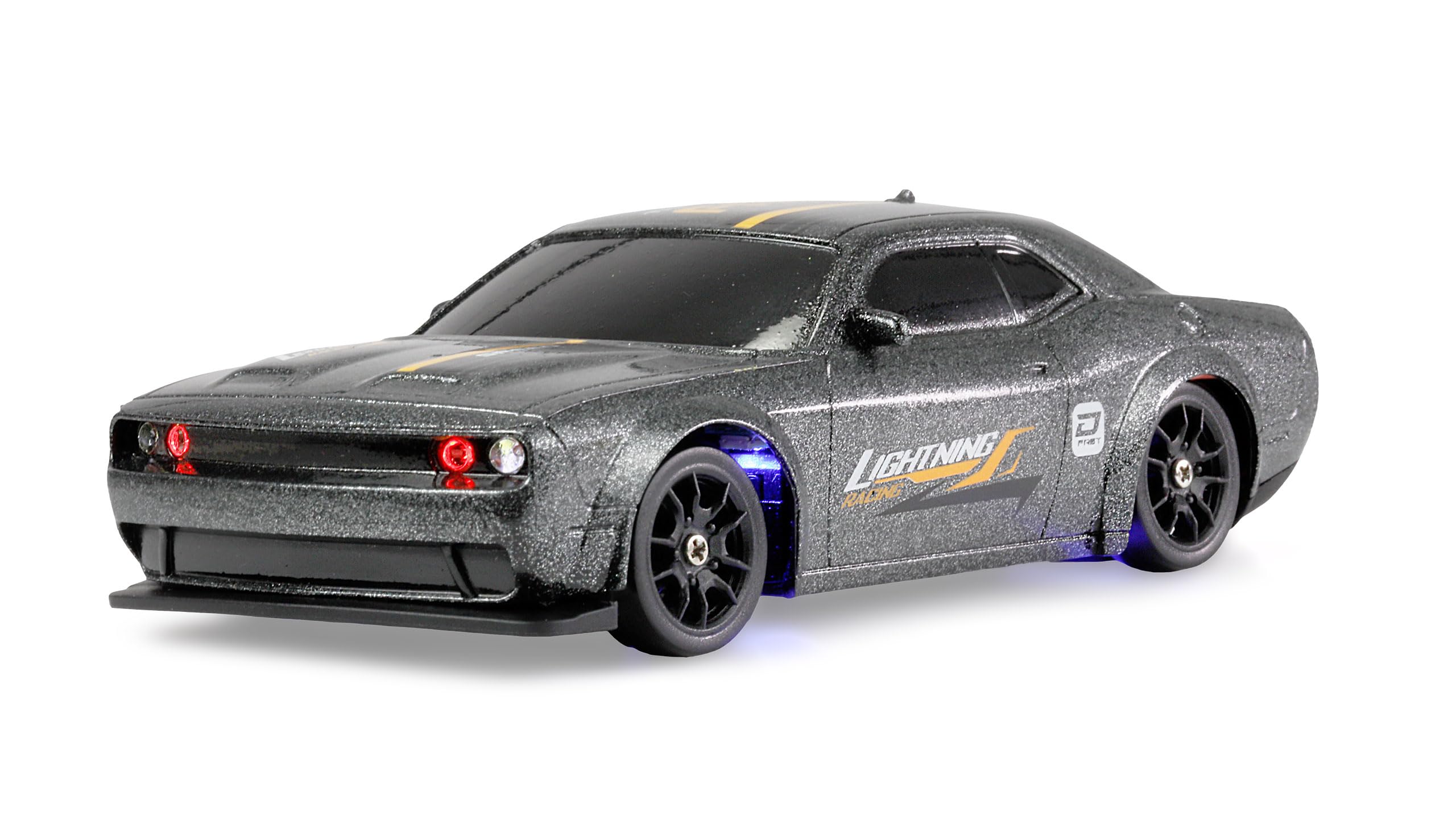 Ferngesteuertes Drift Sport Muscle Car mit Gyro Metallchassis 1:43 RTR