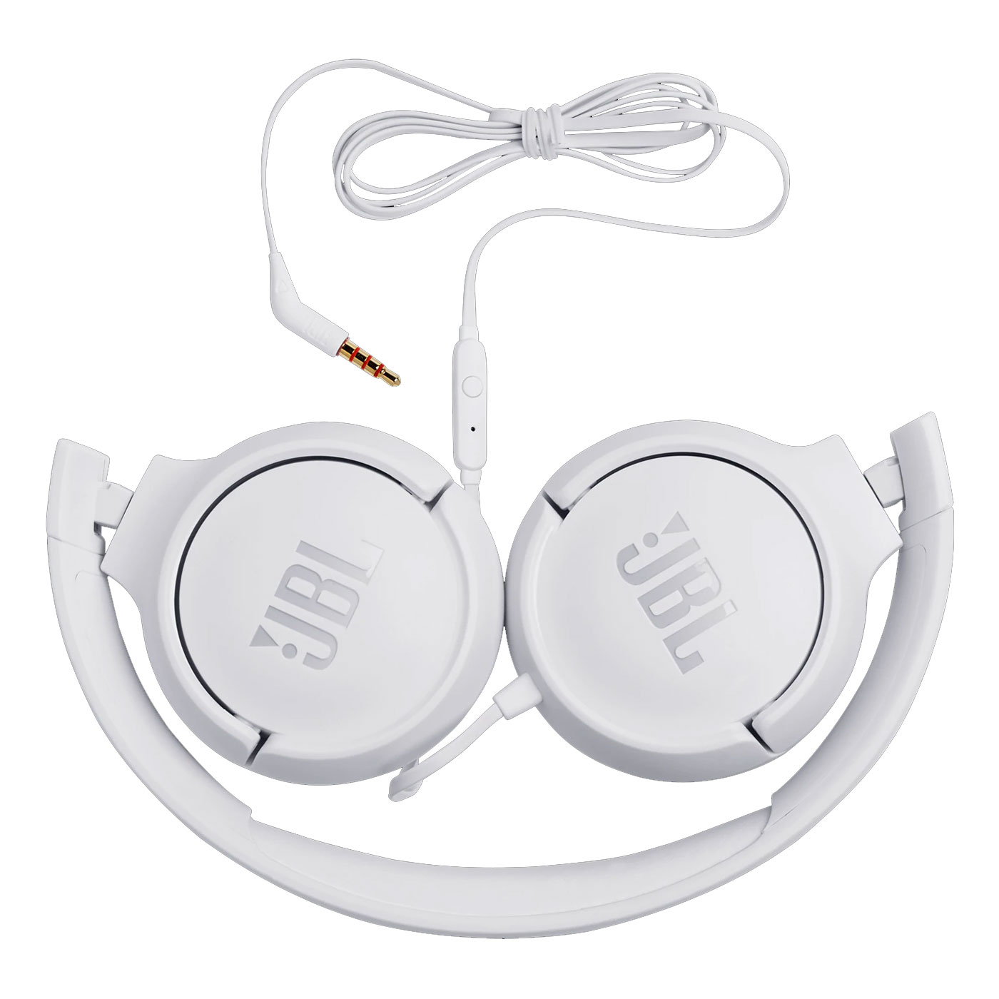 JBL T500 On-Ear Kopfhörer Mikrofon Faltbar Leicht Pure Bass Tasten Headphones
