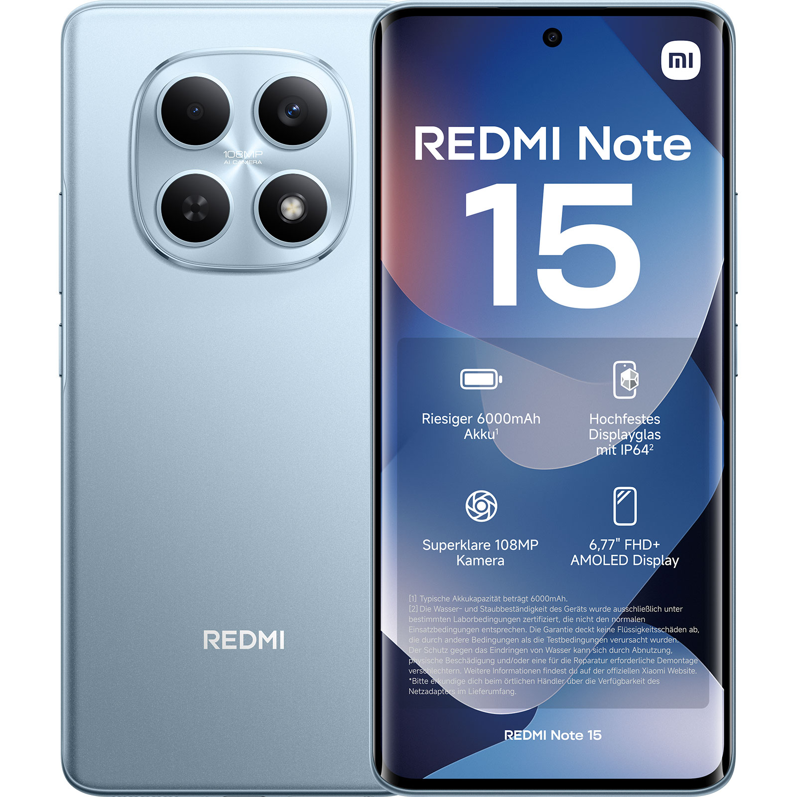Xiaomi Redmi Note 15 4G 6GB + 128GB Smartphone
