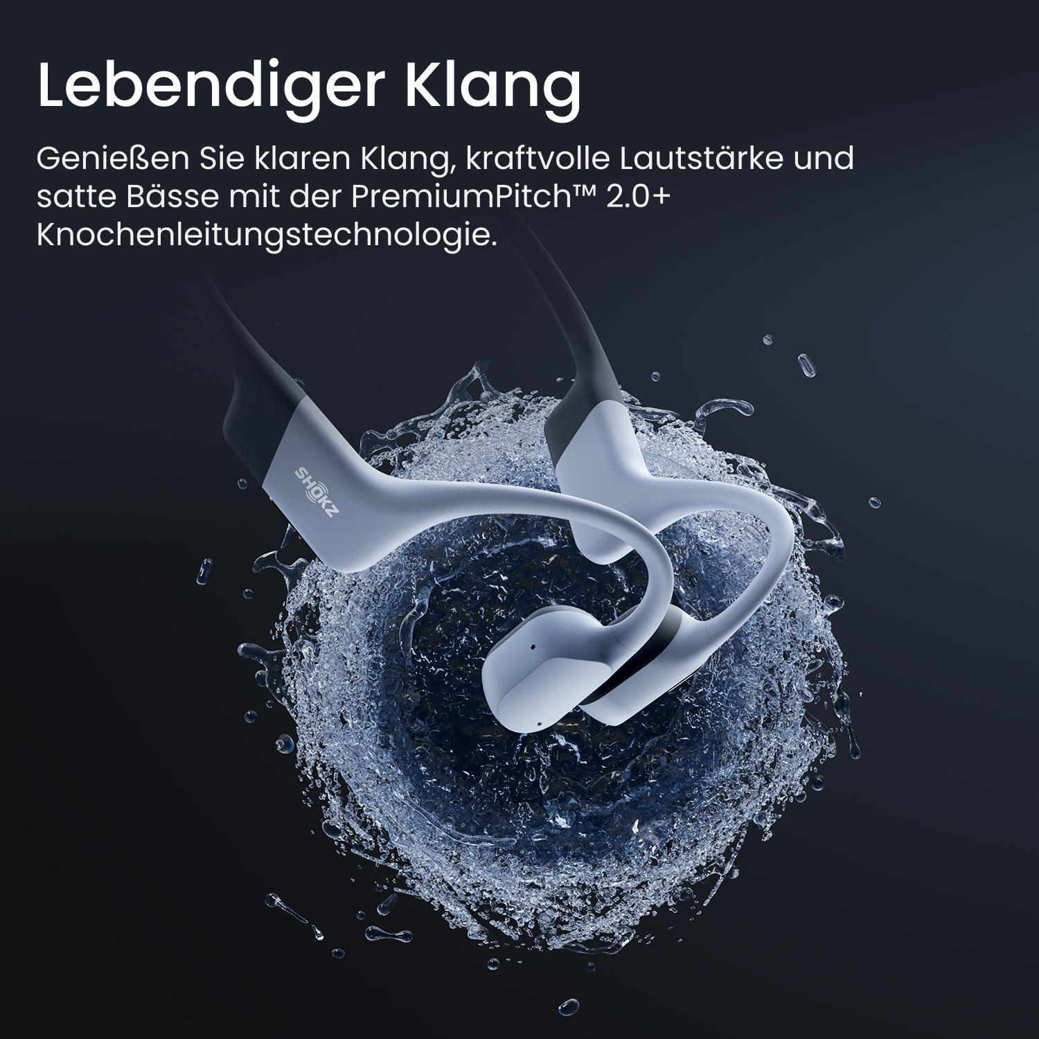 Shokz OpenSwim Pro grau 2025 Open-Ear Kopfhörer