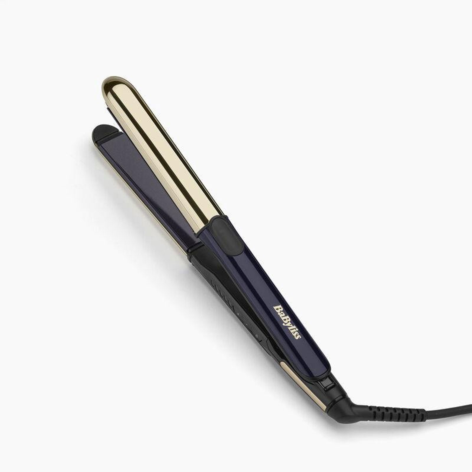 BaByliss ST484E Black Onyx Glätteisen (Advanced Ceramics™-Heizsystem, 5 Temperaturstufen von 130°C bis 235°C, Keramikplatten mit schwarzem Onyx, Ionen-Technologie mit Anti-Frizz Effekt, 15 Sekunden Aufheizzeit, automatische Abschaltfunktion