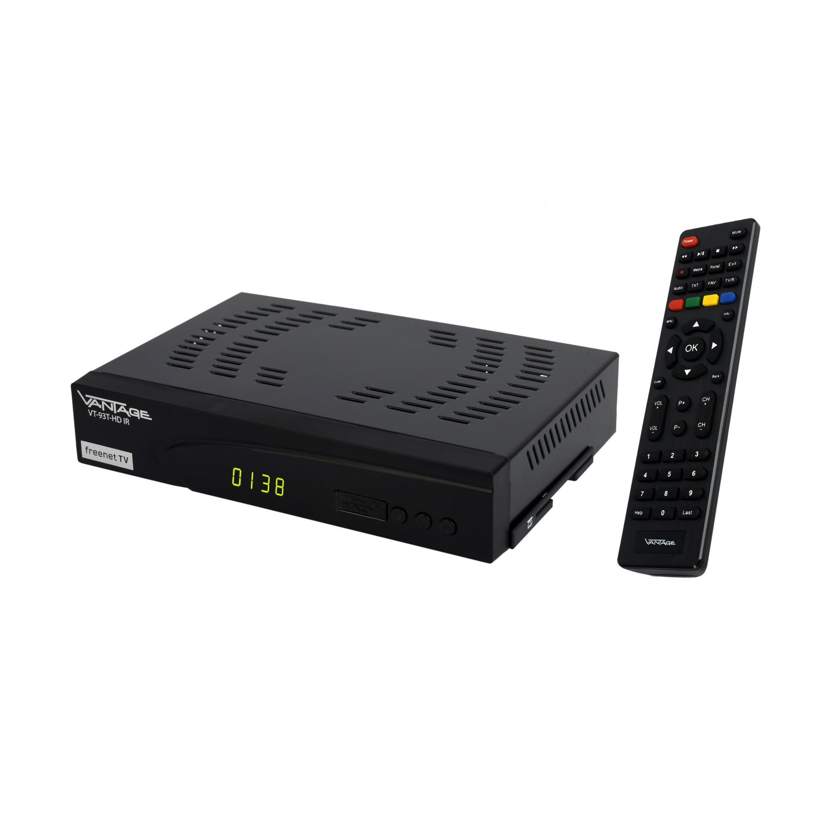 Vantage VT-93 C/T-HD Universal HDTV Kabel + DVB-T2-Receiver