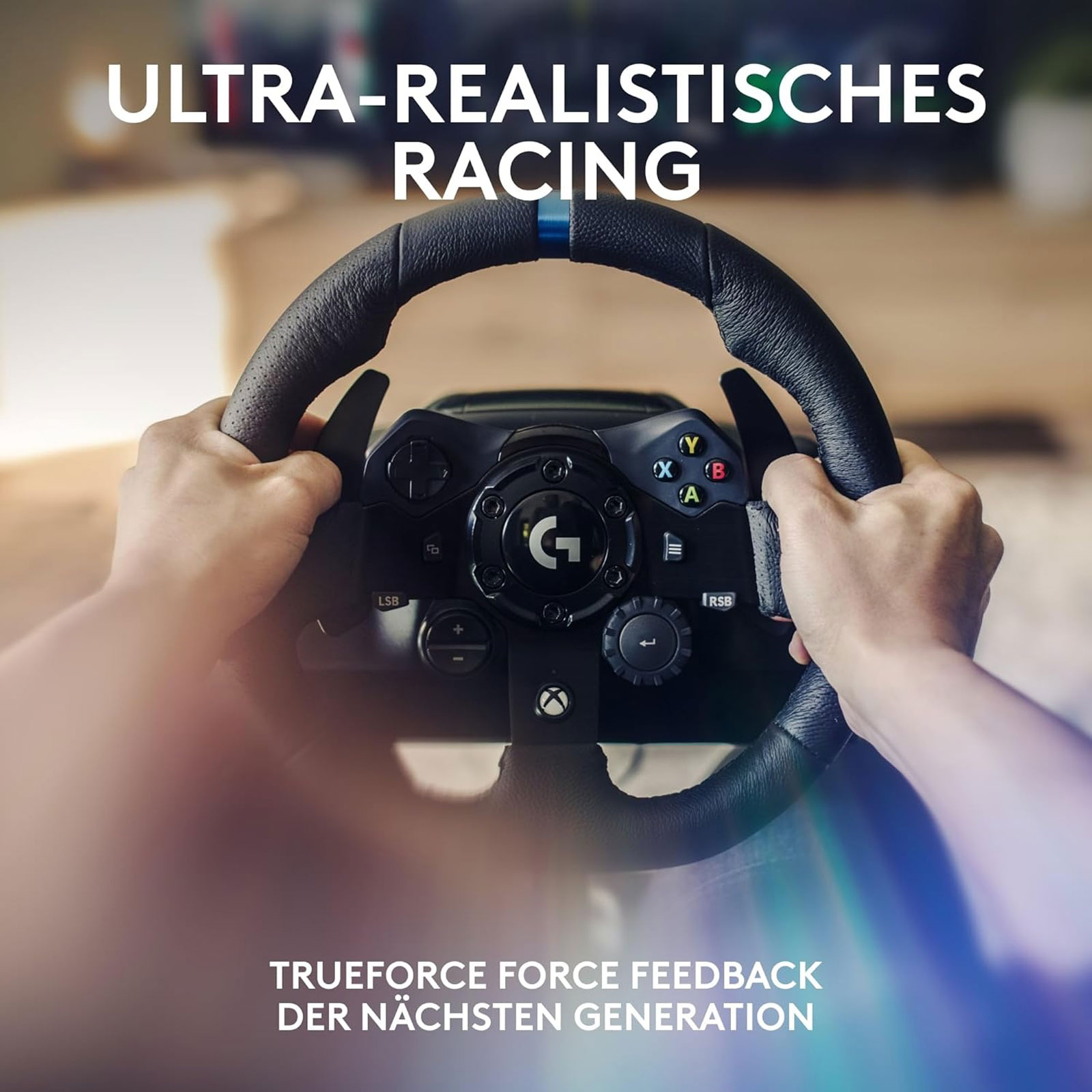 LOGITECH G G923 Racing Wheel + Pedals + Shifter