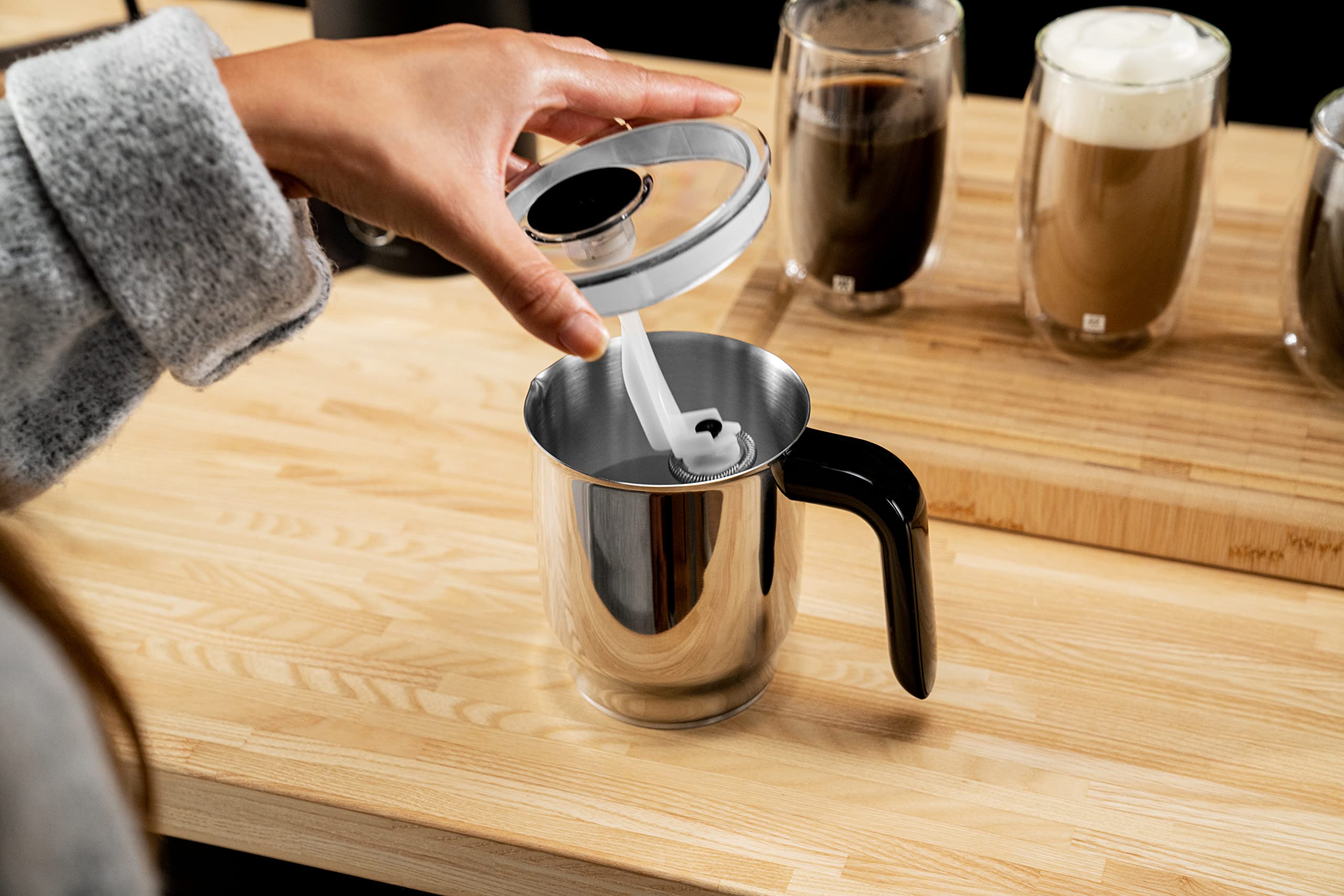 ZWILLING ENFINIGY Elektrischer Milchschäumer