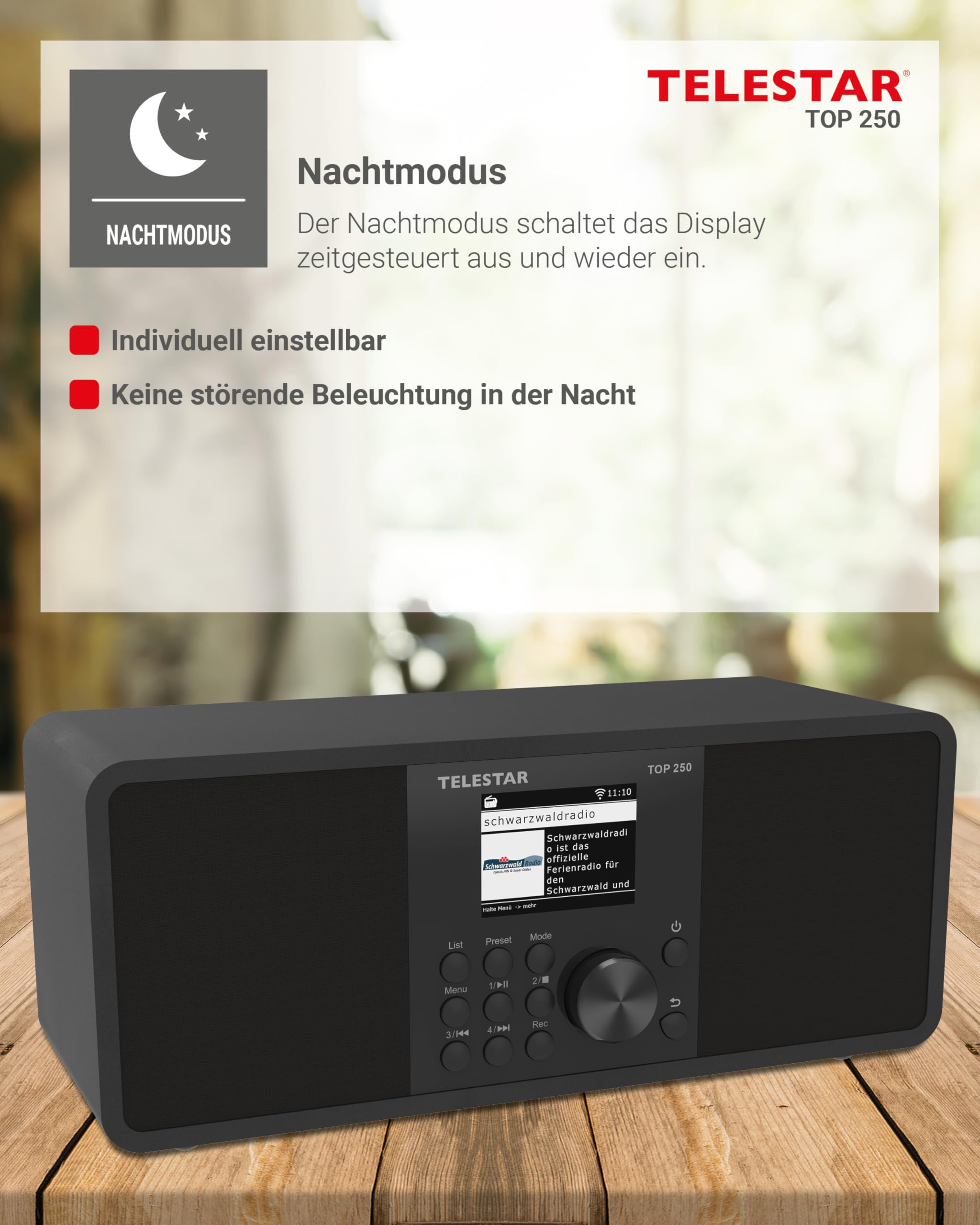 TELESTAR TOP 250 – DAB+/Internetradio