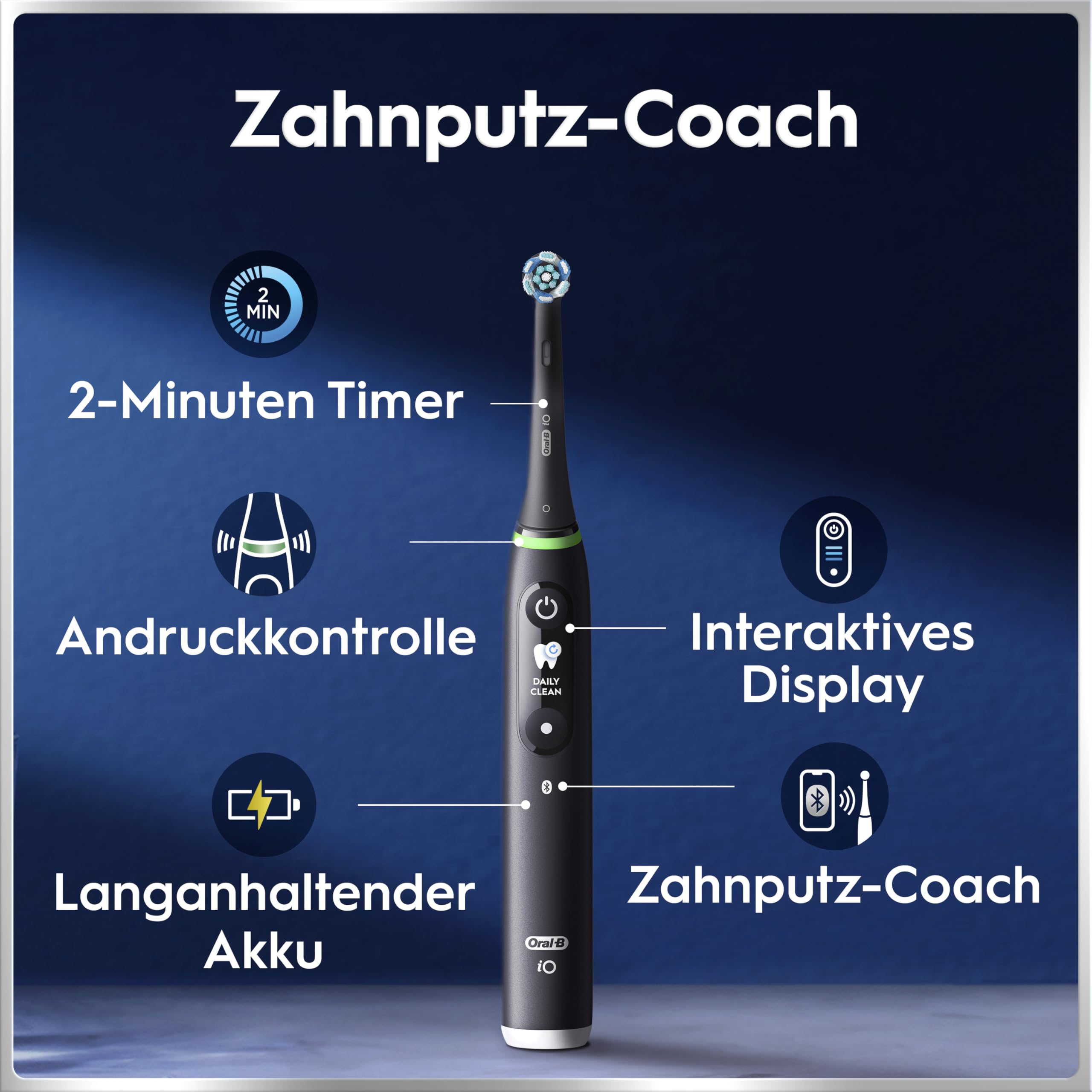 Oral-B iO Series 6 Elektrische Zahnbürste — Doppelpack