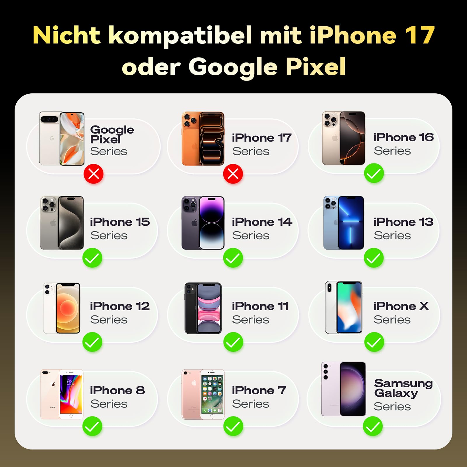 Rollei Easy Creator Selfie Monitor 3,97" Smartphone Rückkamera Magnetisch