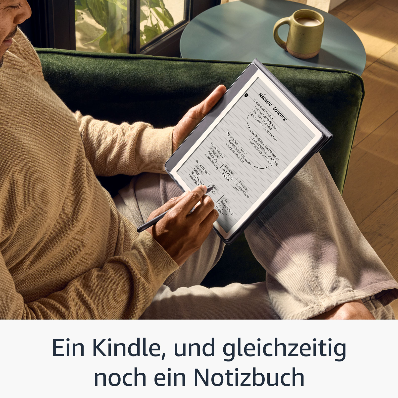 Amazon Der neue Amazon Kindle Scribe (2024), Mit Premium-Eingabestift, 16 GB, Anthrazit Amazon Der neue Amazon Kindle Scribe (2024), Mit Premium-Eingabestift, 16 GB, Anthrazit