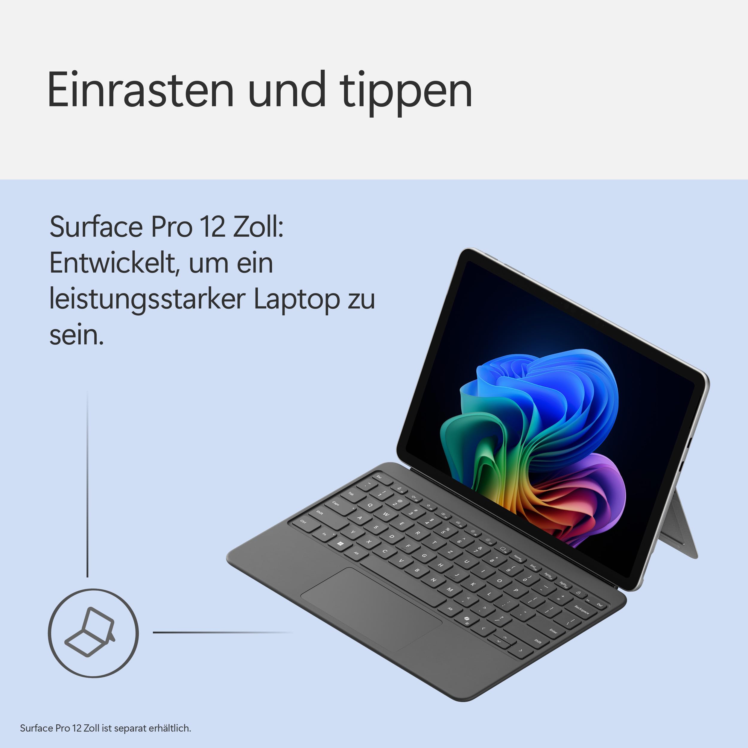 Microsoft Surface Pro 12" Keyboard