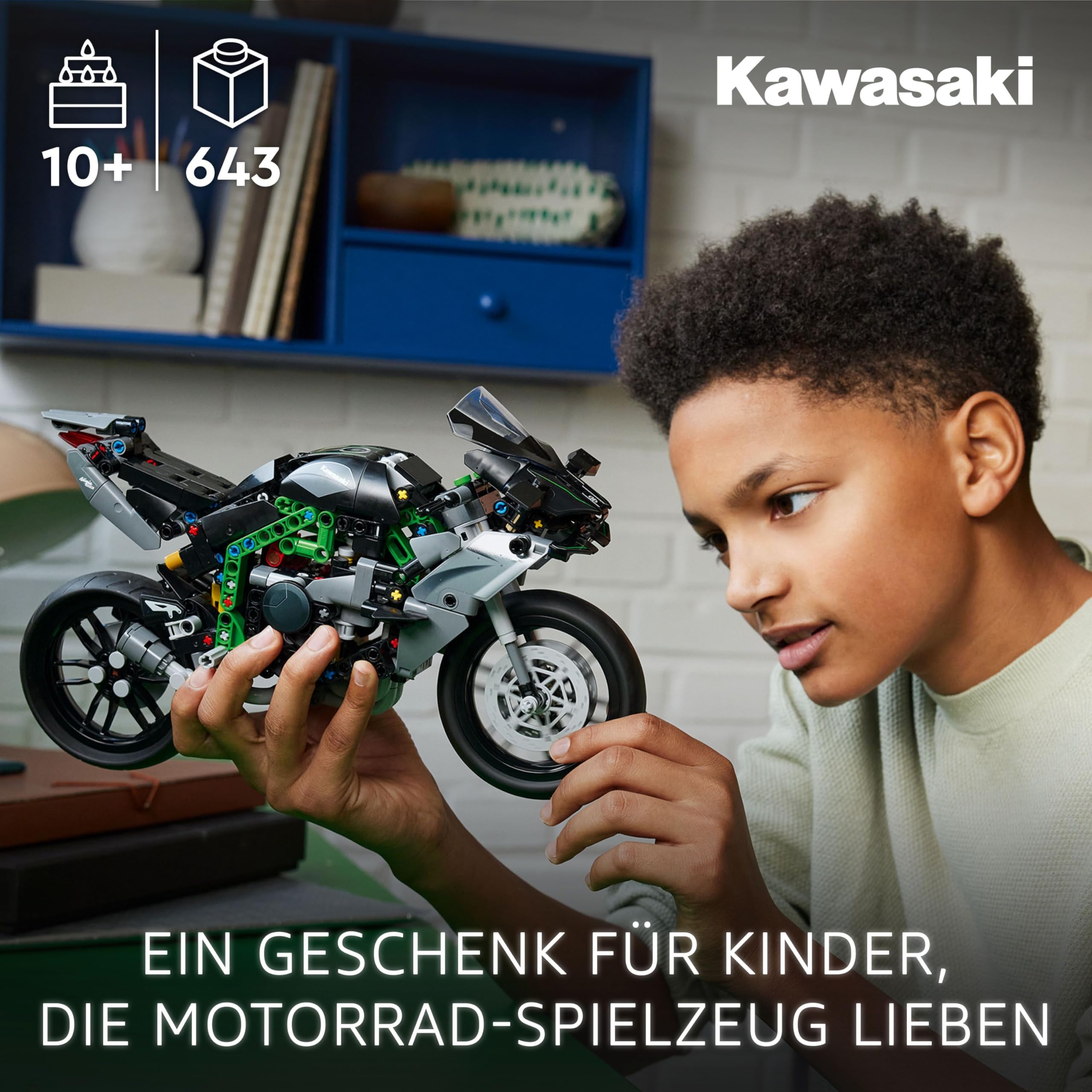 LEGO Technic Kawasaki Ninja H2R Motorrad 42170