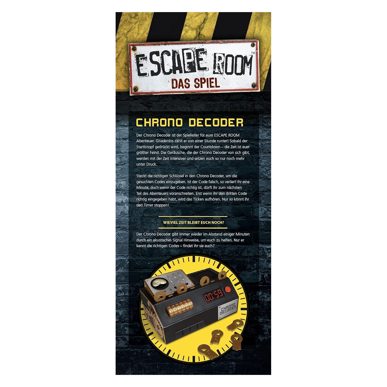Noris 606101546 - Escape Room (Grundspiel)