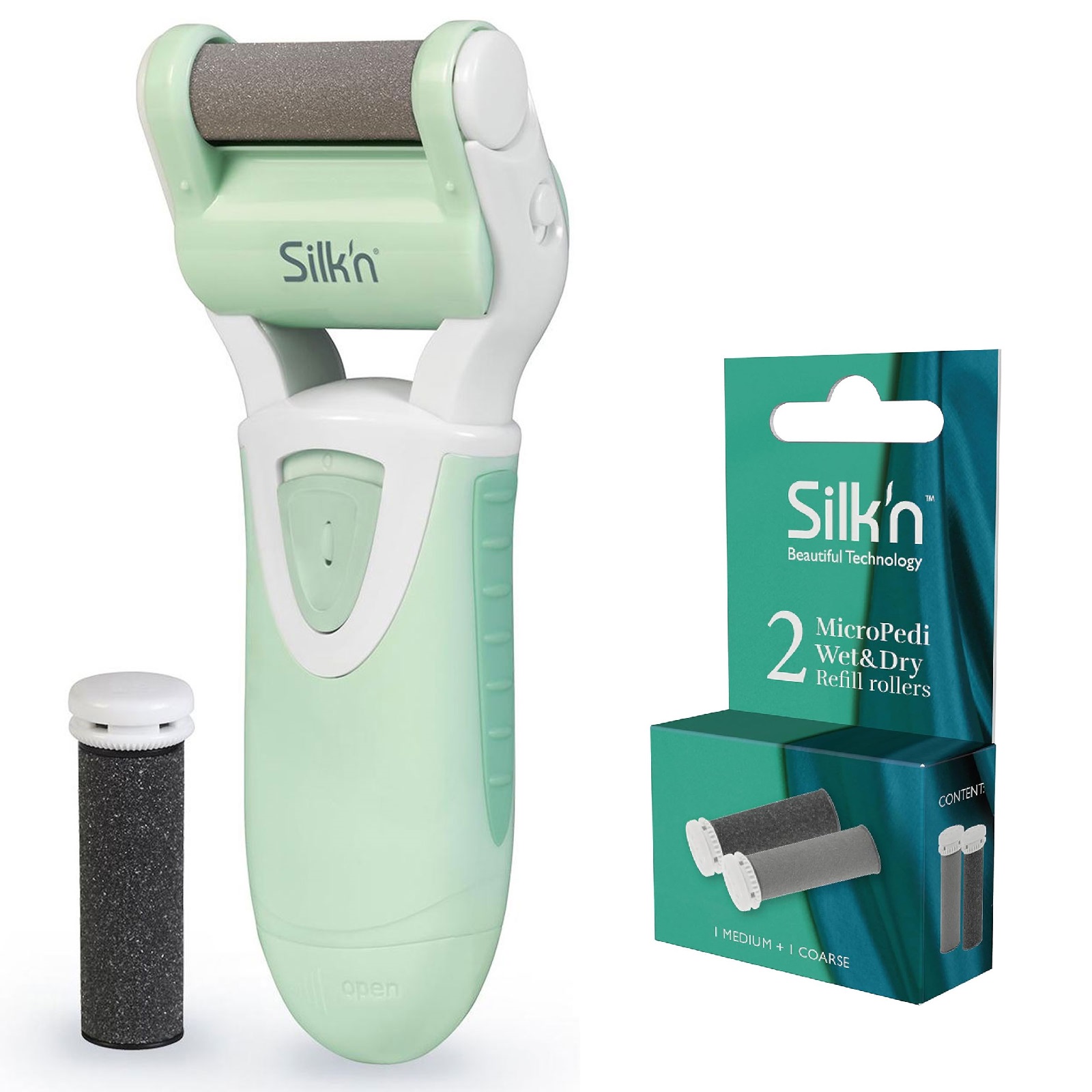 Silk`n MicroPedi MPW1PE1001 + Nachfüllpackung