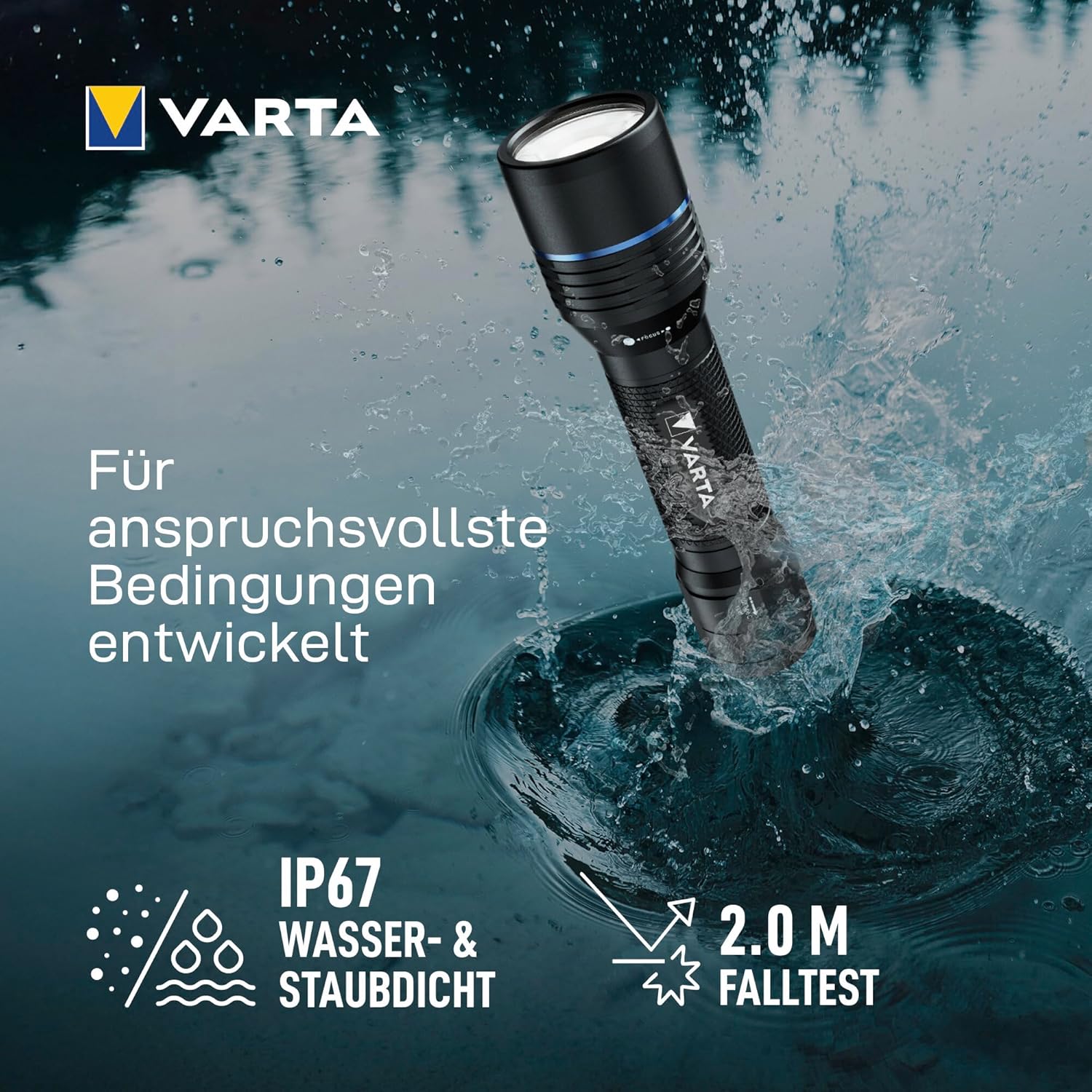 VARTA Taschenlampen NIGHT CUTTER PRO F40R