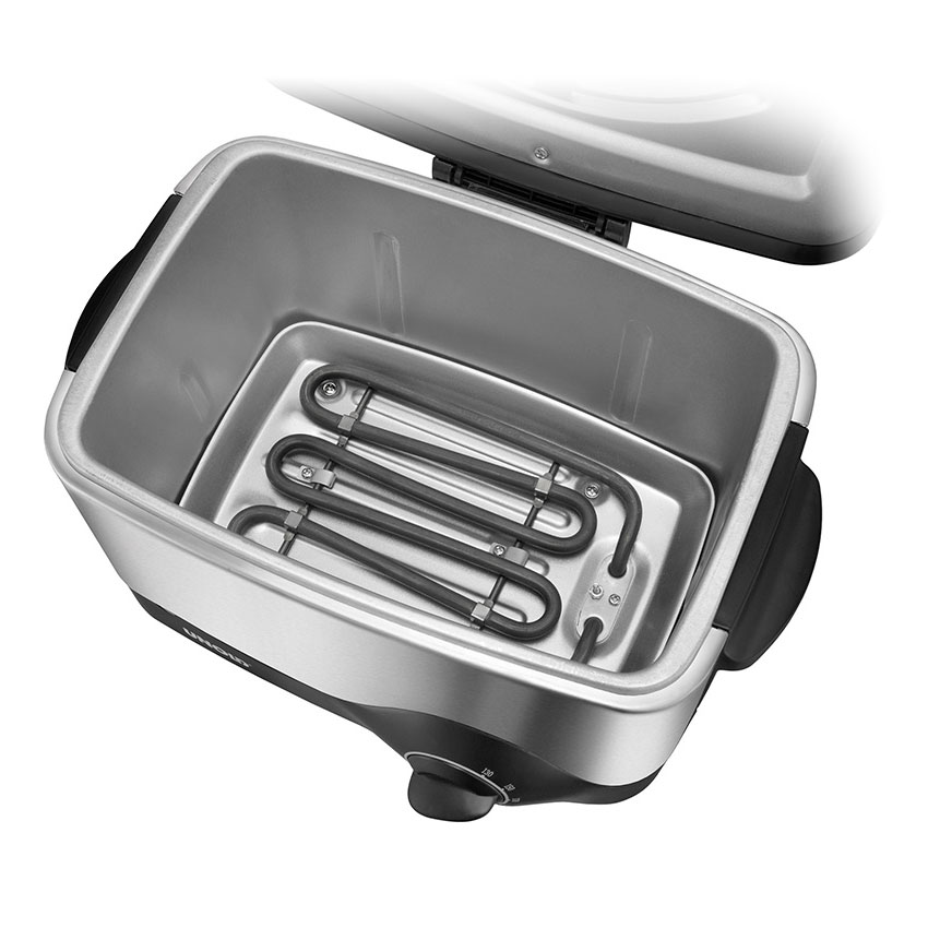 Unold 58615 Kompakt Edelstahl Fritteuse