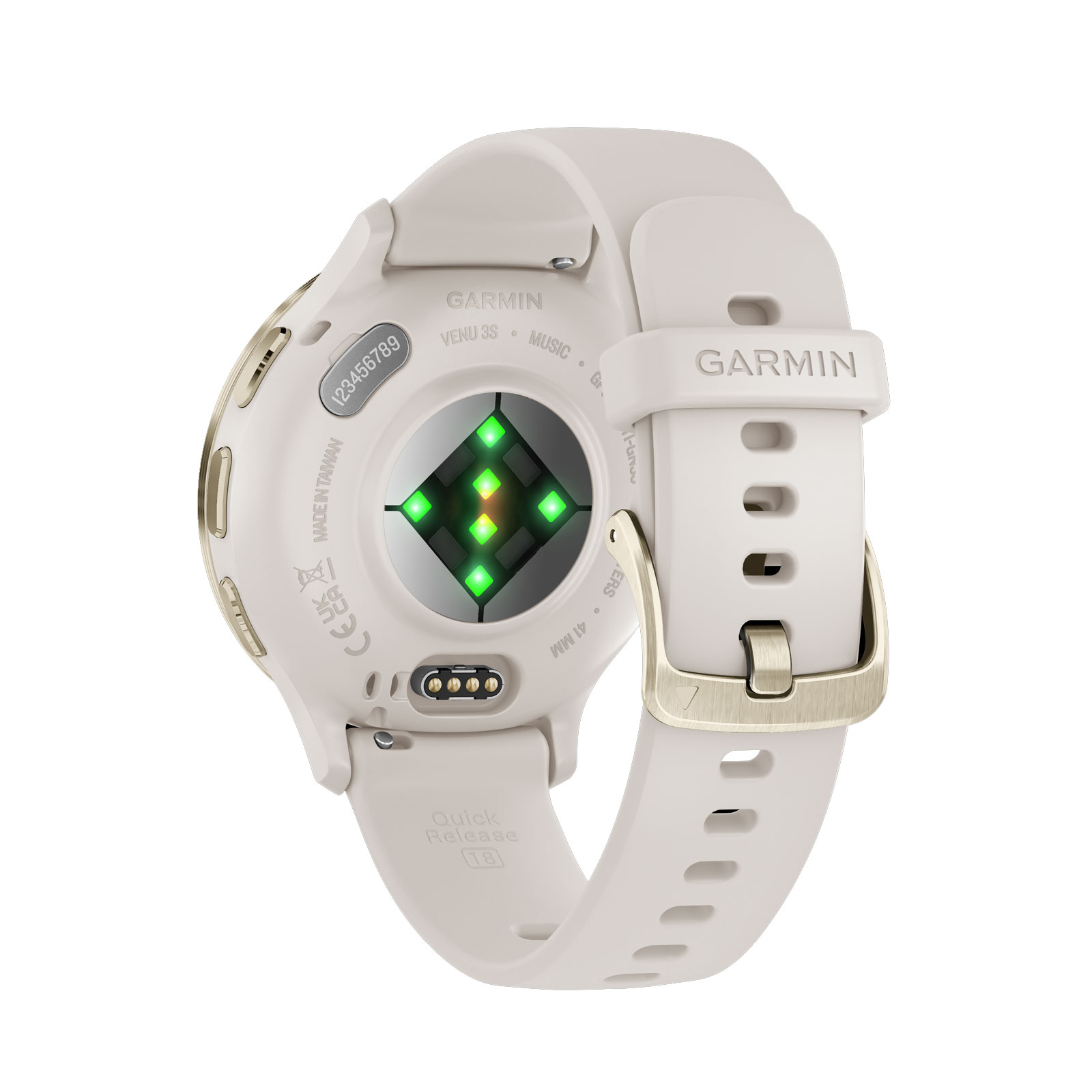Garmin VENU 3S Kieselgrau/Schiefergrau Smartwatch (Herzfrequenzmessung)