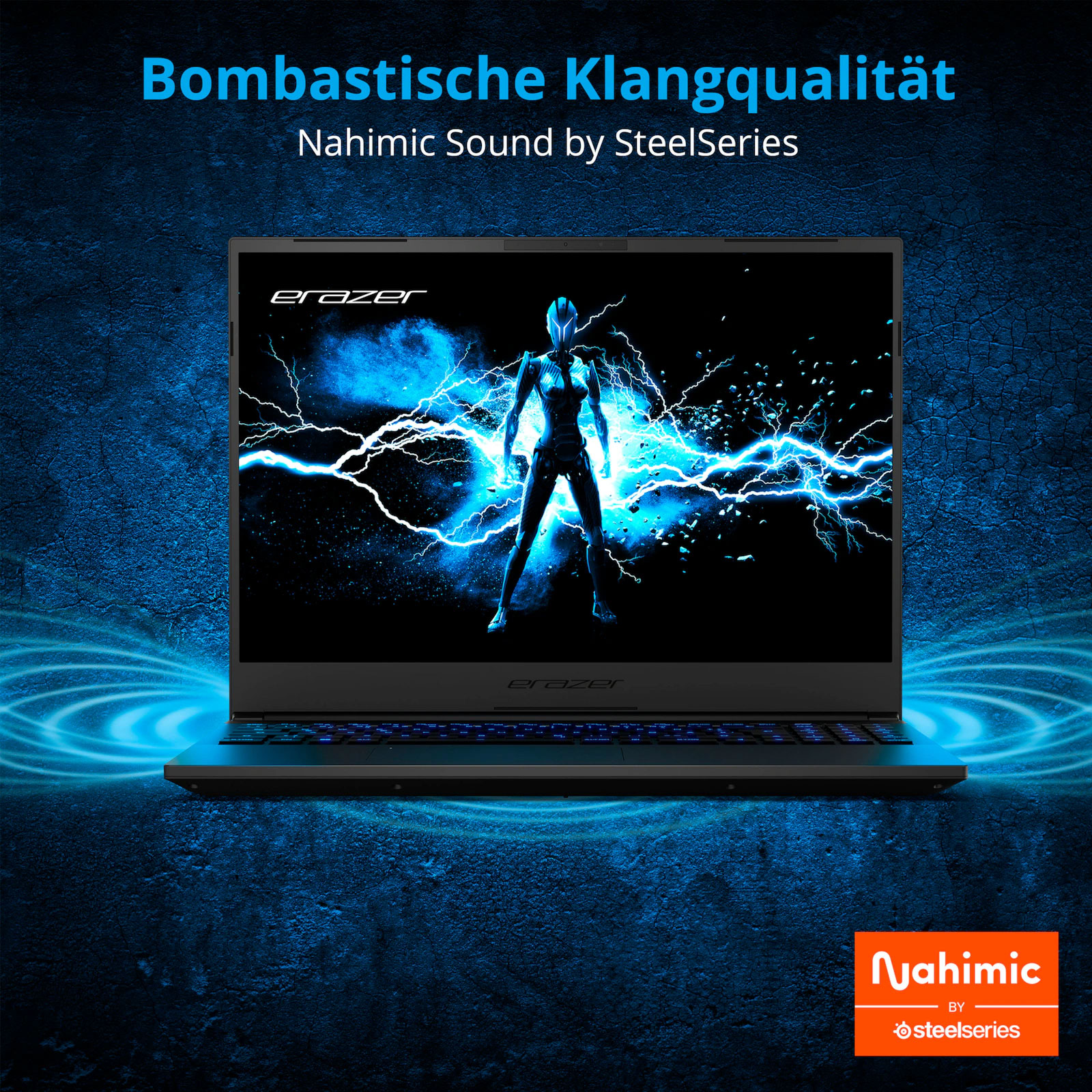 ERAZER Gaming-Notebook Major X20