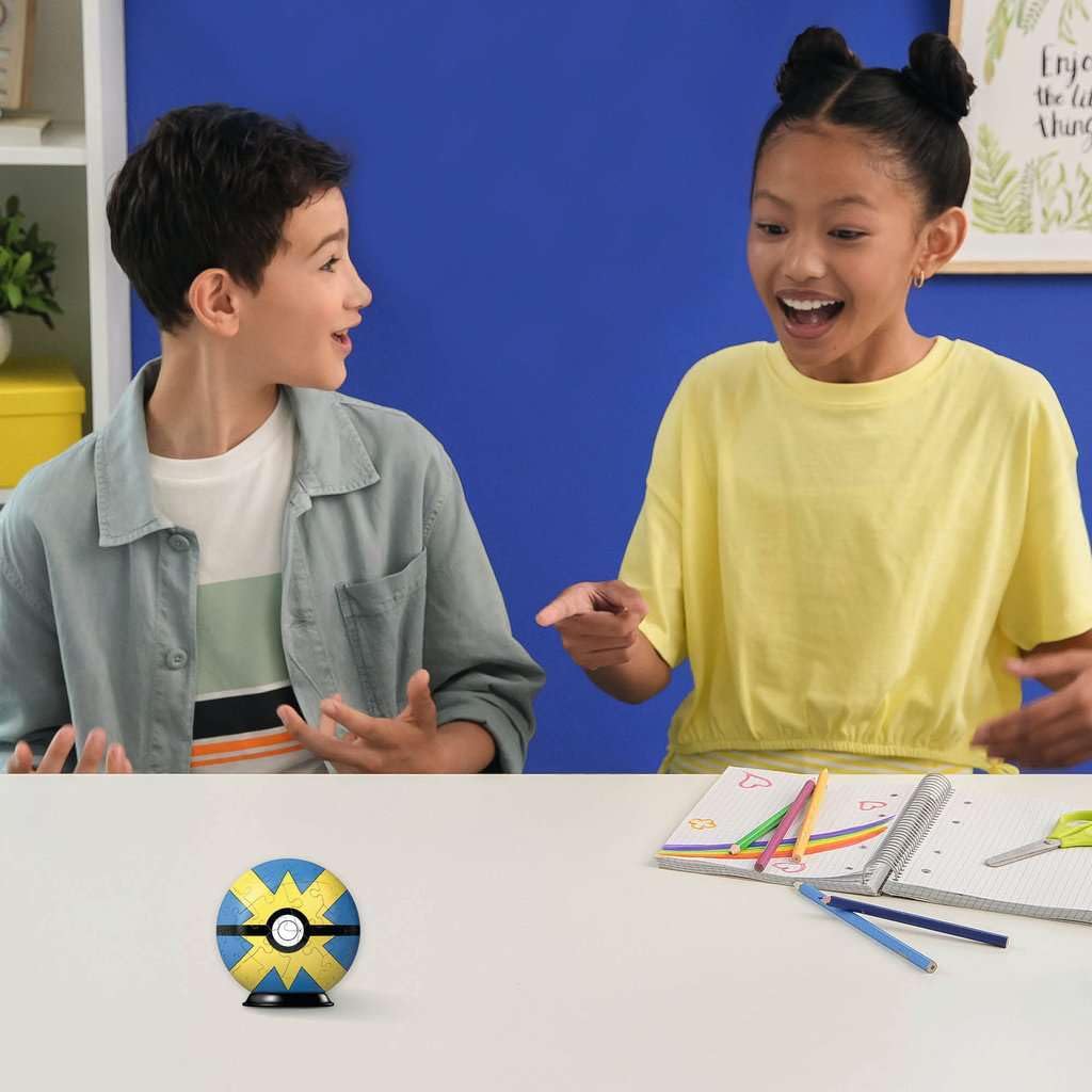 Ravensburger 3D Puzzle 11580 - Puzzle-Ball Pokémon Pokéballs - Flottball
