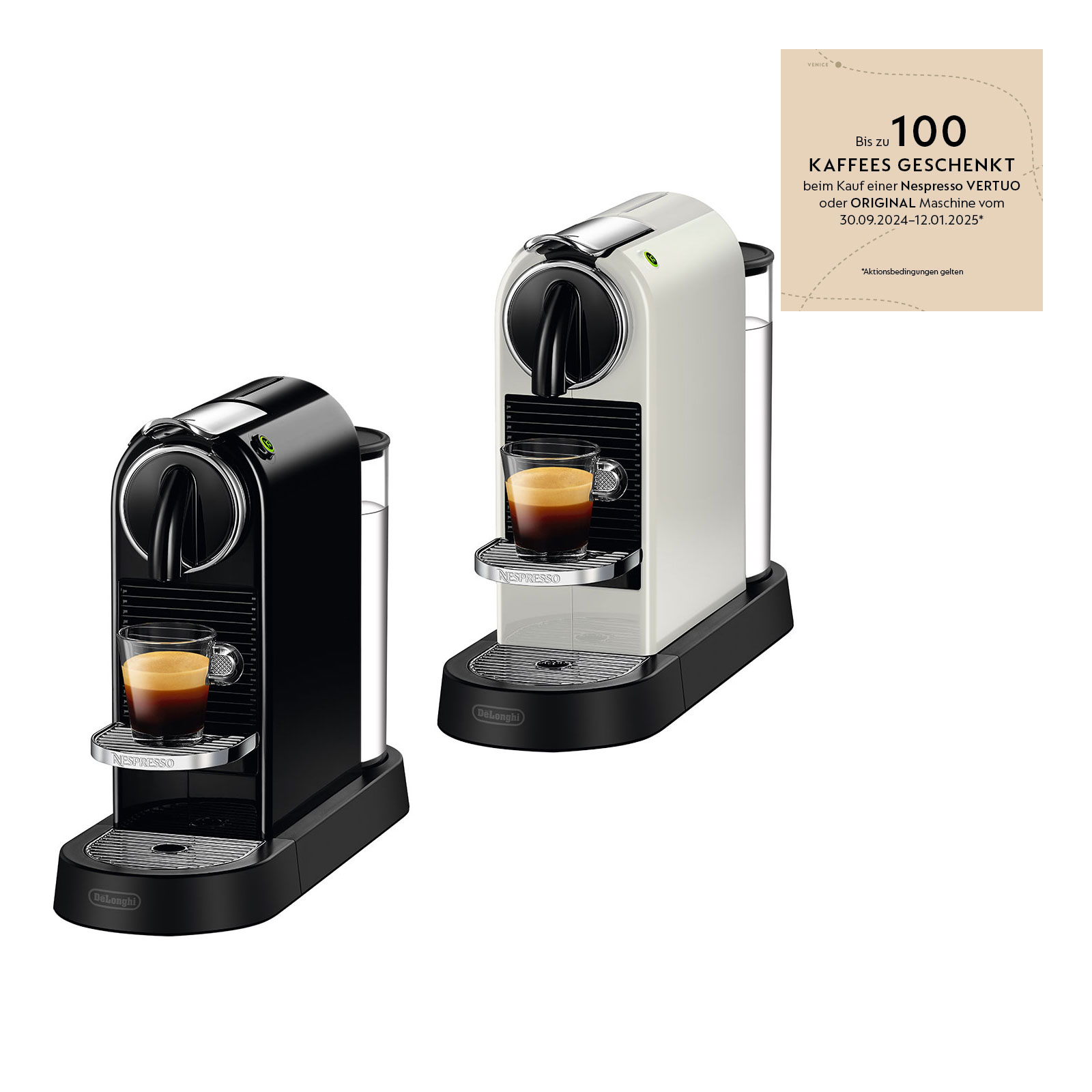 DeLonghi EN 167.B Nespressoautomat Citiz