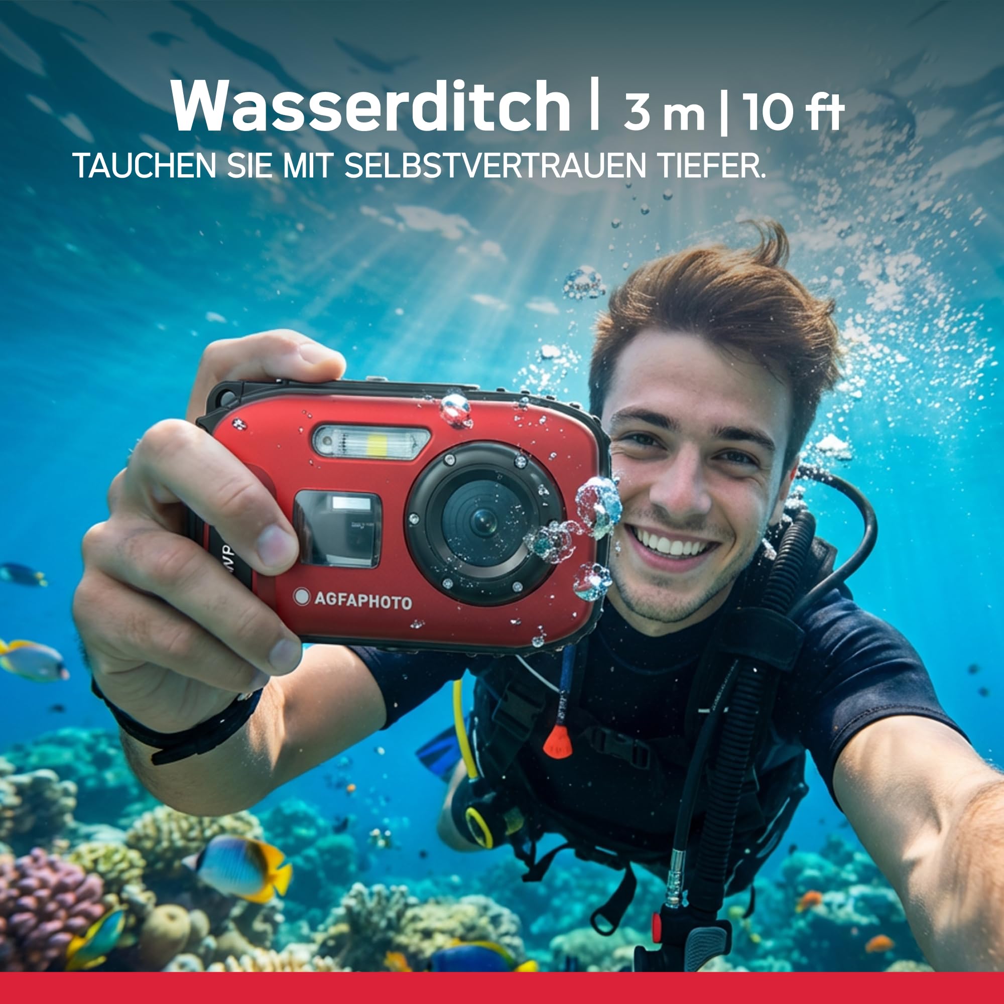 AGFA Photo Realishot WP6000 – wasserdichte Digitalkamera