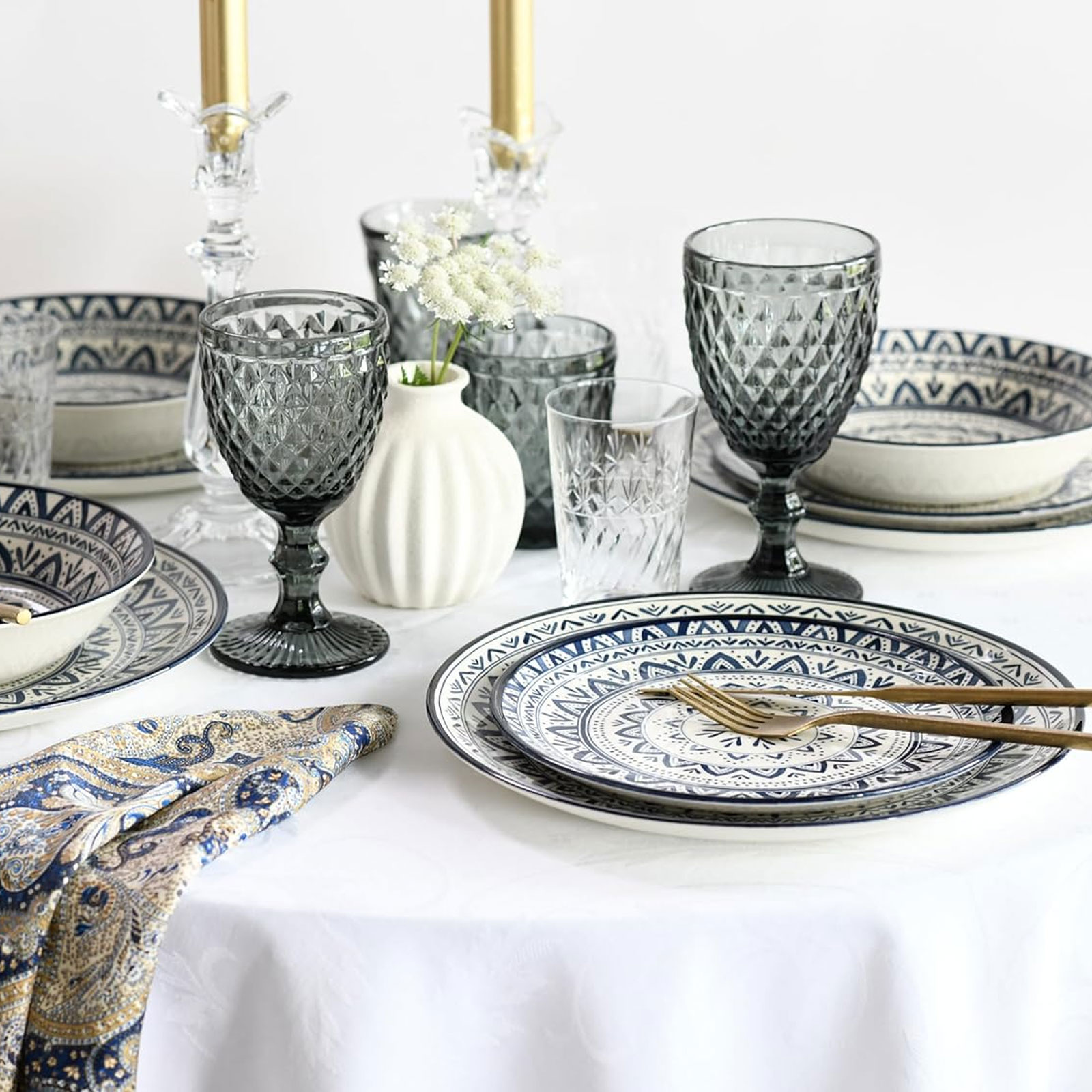 CreaTable Mexico 17178 Teller Set, 18-teilig