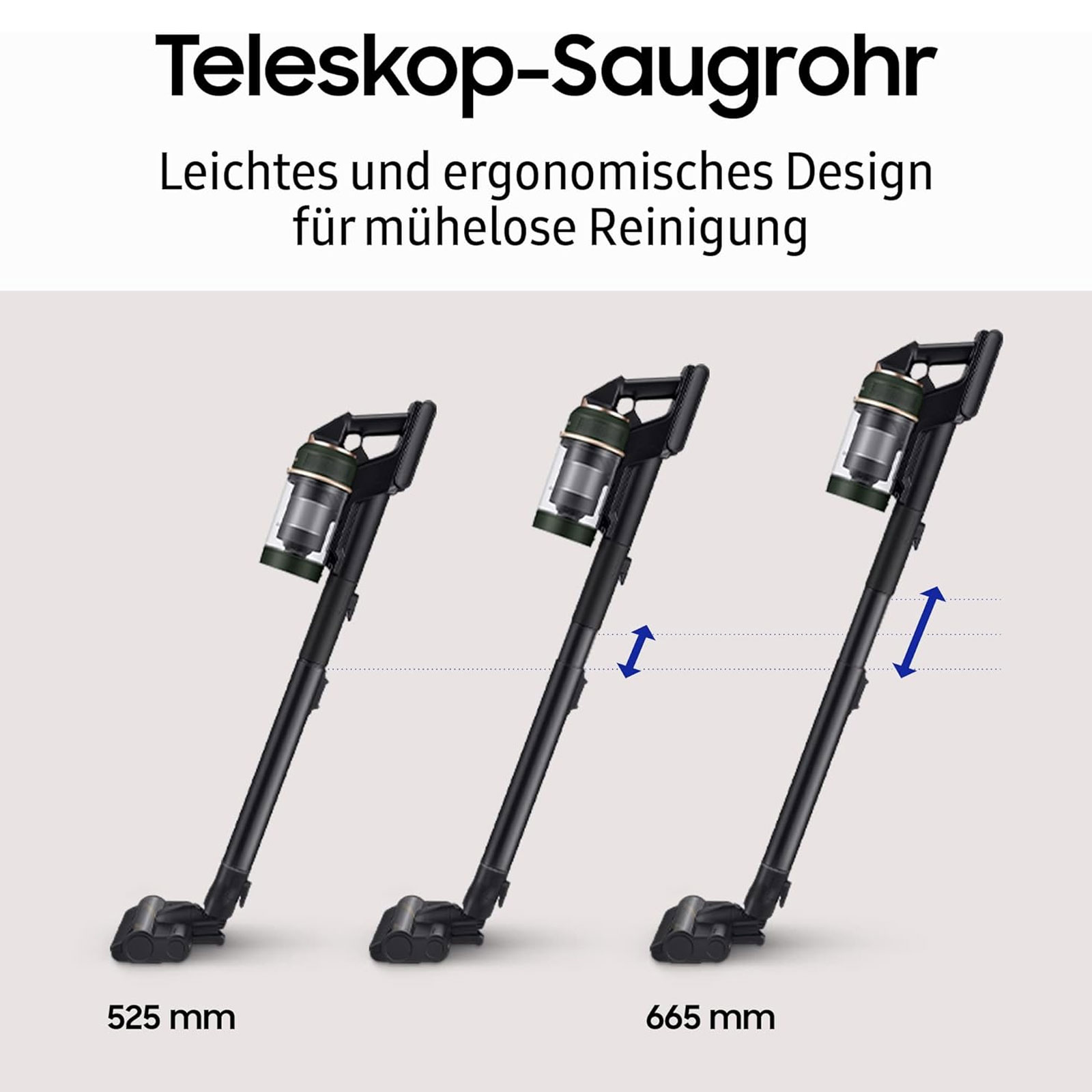 Samsung Bespoke Jet Plus Akku+ Wet&Clean VS20B95B73B/WD Akku Staubsauger