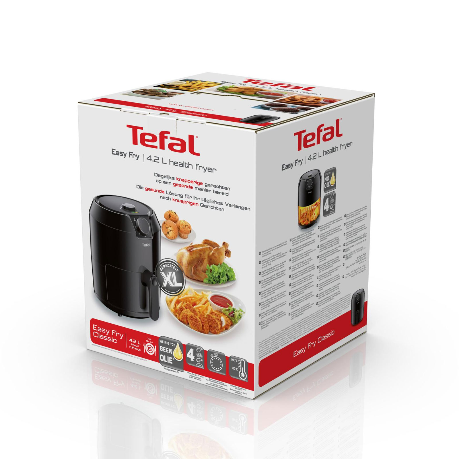 Tefal EY2018 EASYFRY Heißluftfritteuse