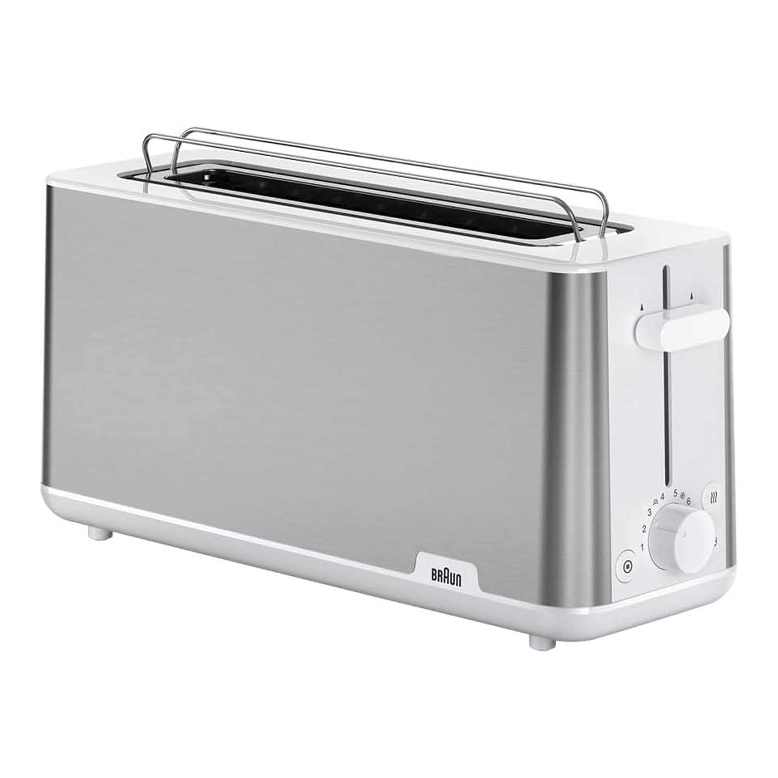 BRAUN HT 1610 PurShine Weiß Toaster BRAUN HT 1610 PurShine Weiß Toaster
