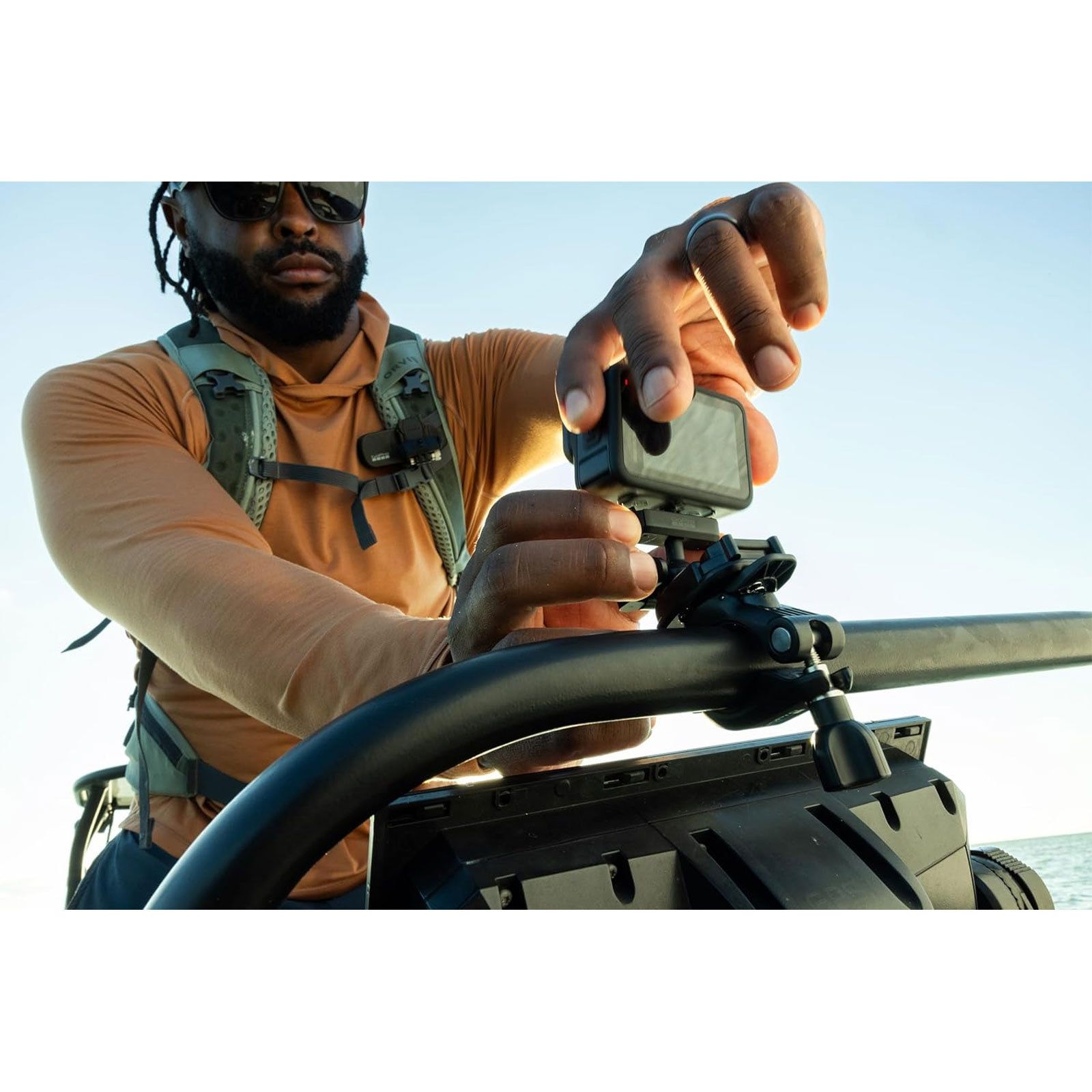 GoPro Kugelgelenkhalterung mit Magnetverriegelung (Mit Hero13 Black kompatibel)