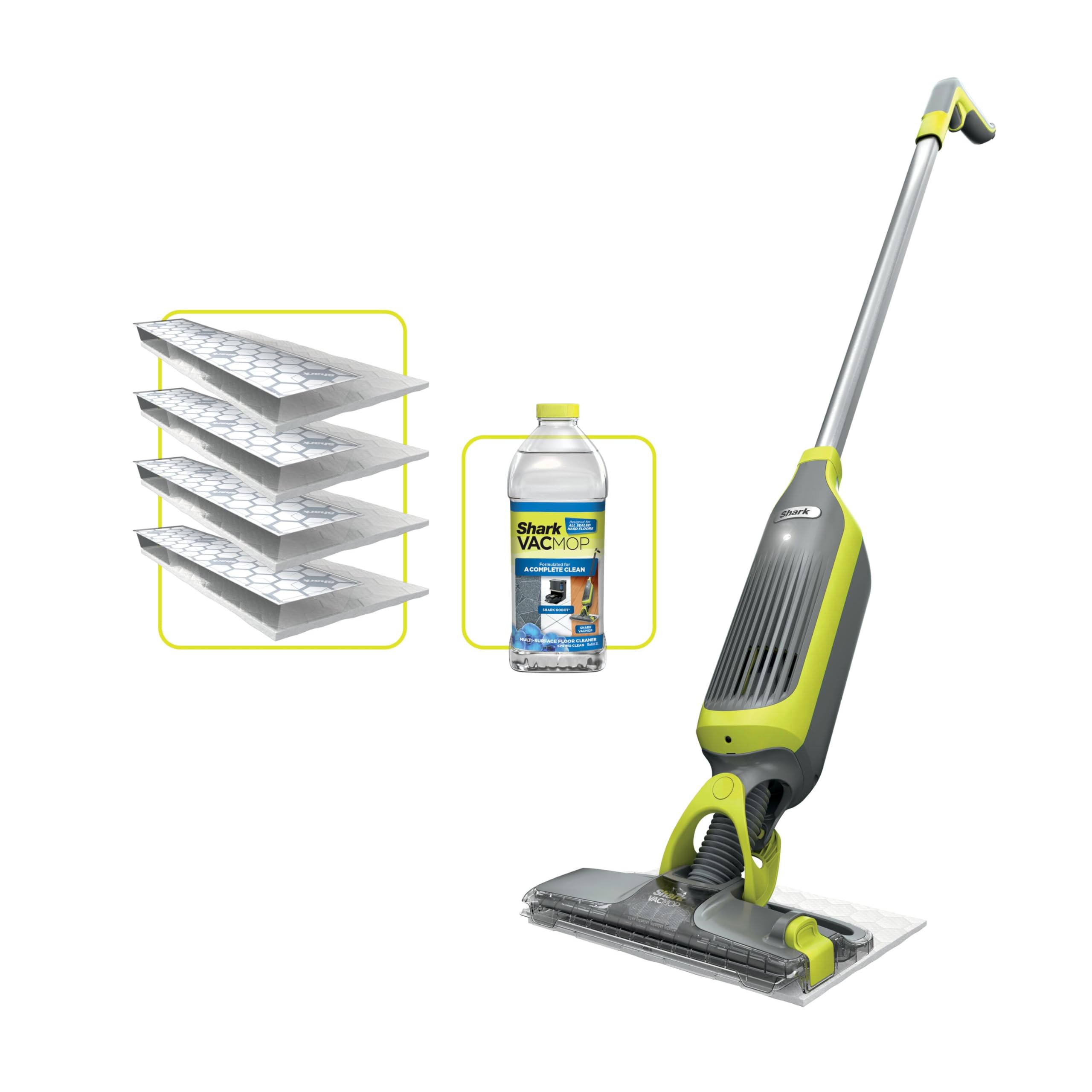 Shark VacMop Akku-Staubsauger und Wischer mit Sprühfunktion für Hartböden